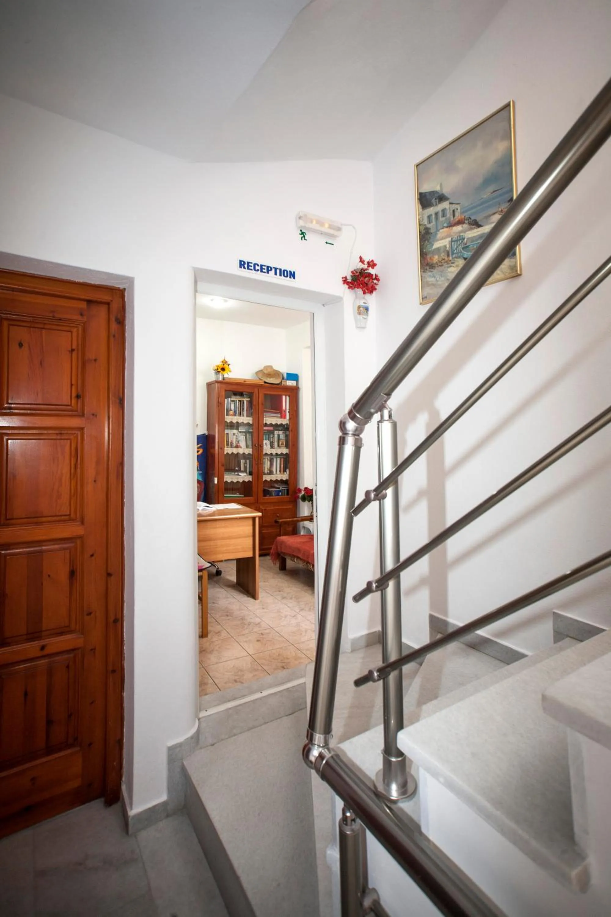 Lobby or reception in Kapetanos Rooms