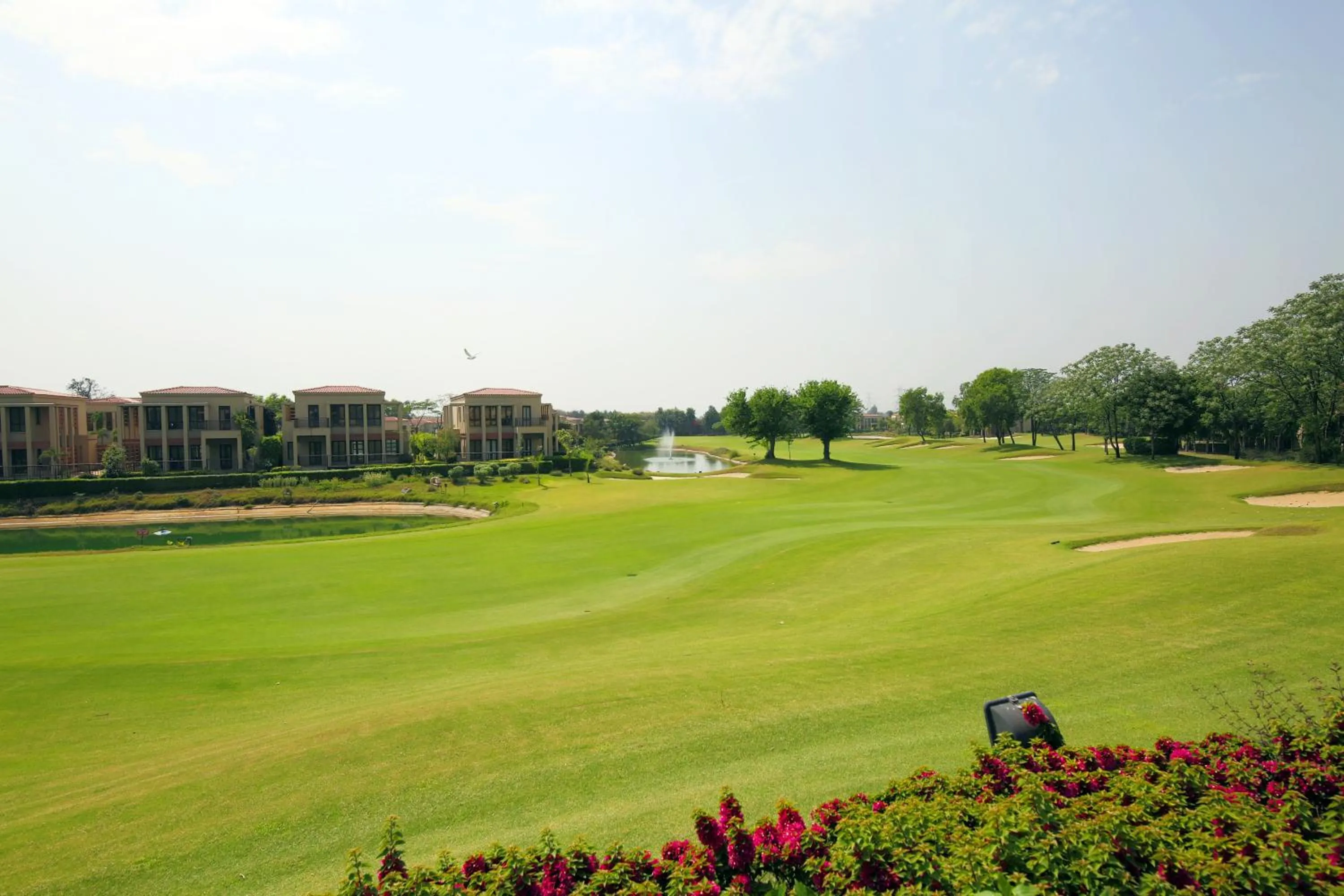 Garden in Lemon Tree Hotel, Tarudhan Valley, Manesar