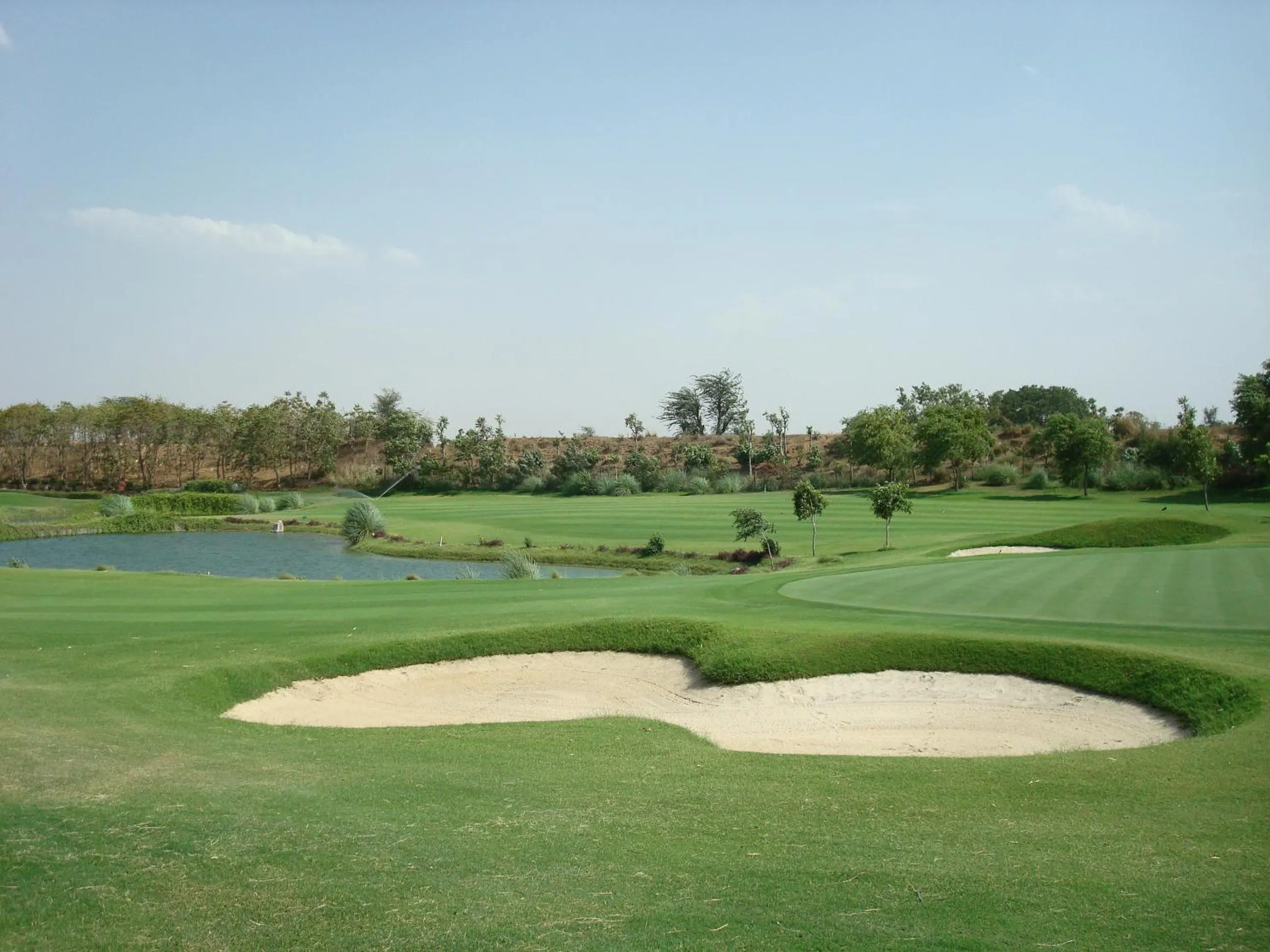 Golfcourse in Lemon Tree Hotel, Tarudhan Valley, Manesar