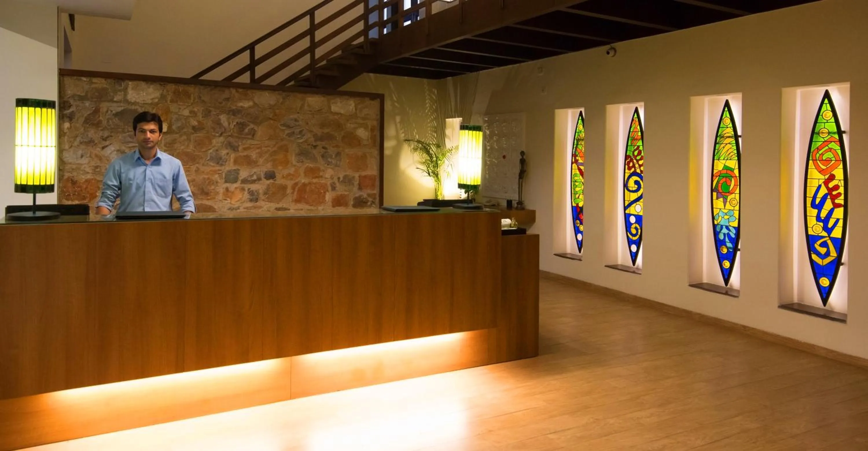 Lobby or reception in Lemon Tree Hotel, Tarudhan Valley, Manesar