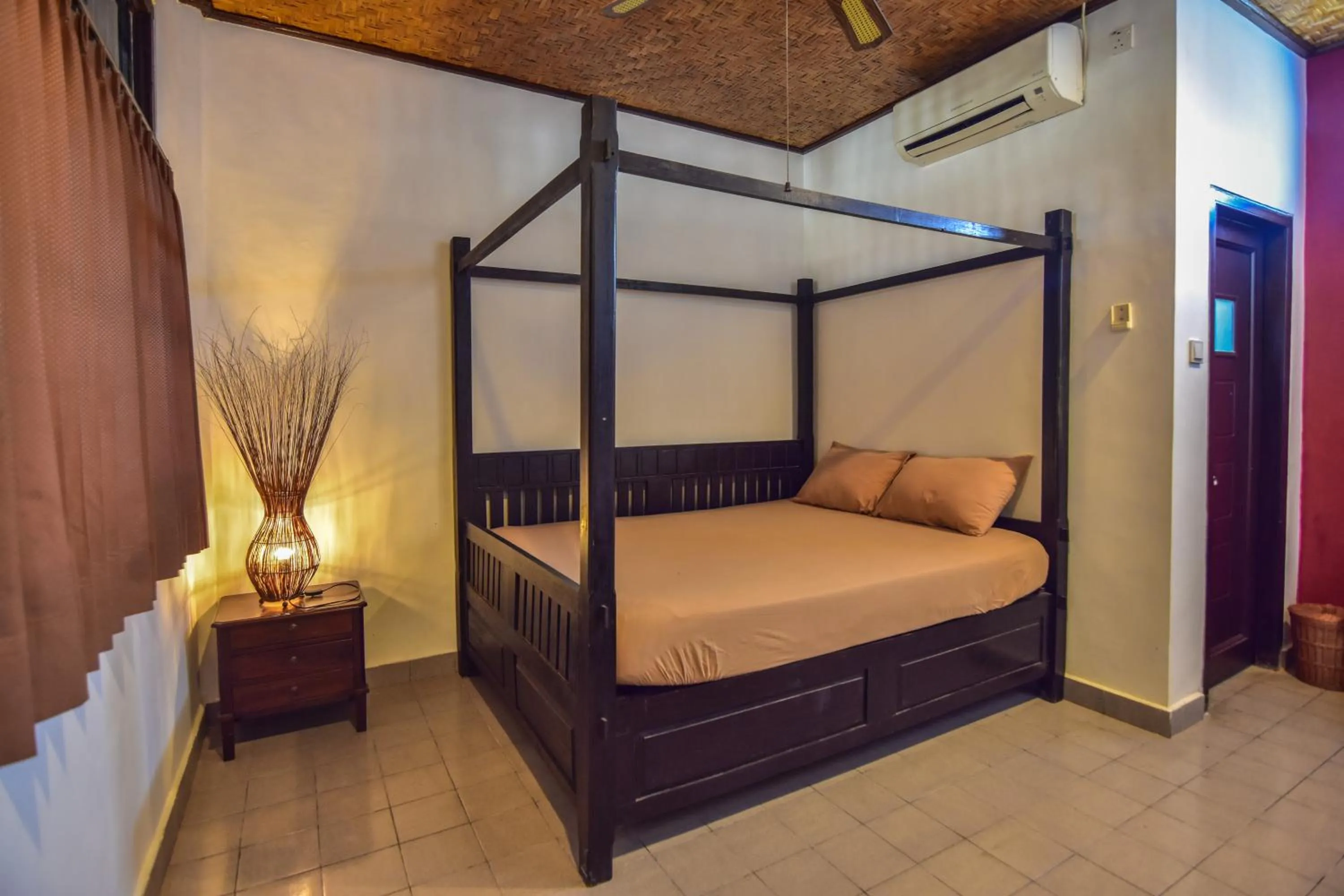 Bed in Puri Agung Homestay