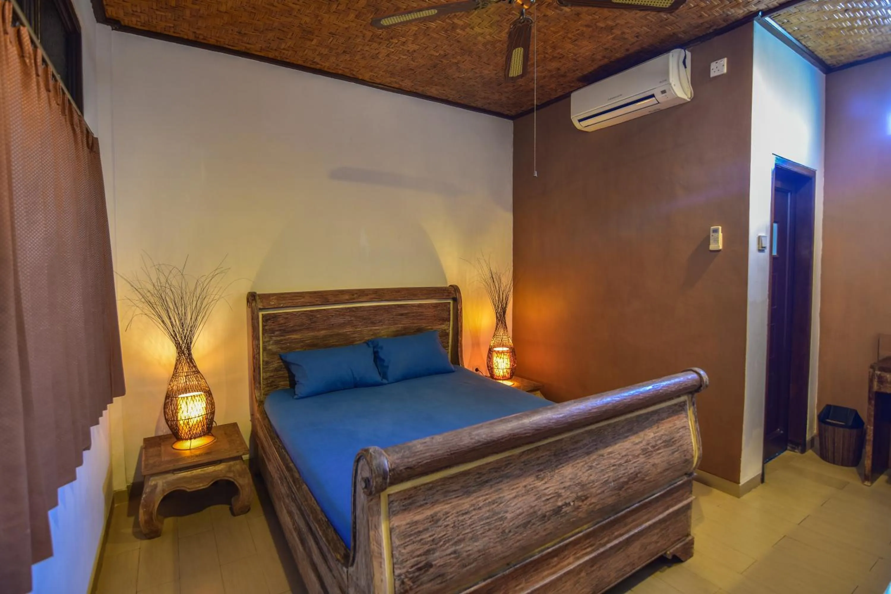 Bed in Puri Agung Homestay