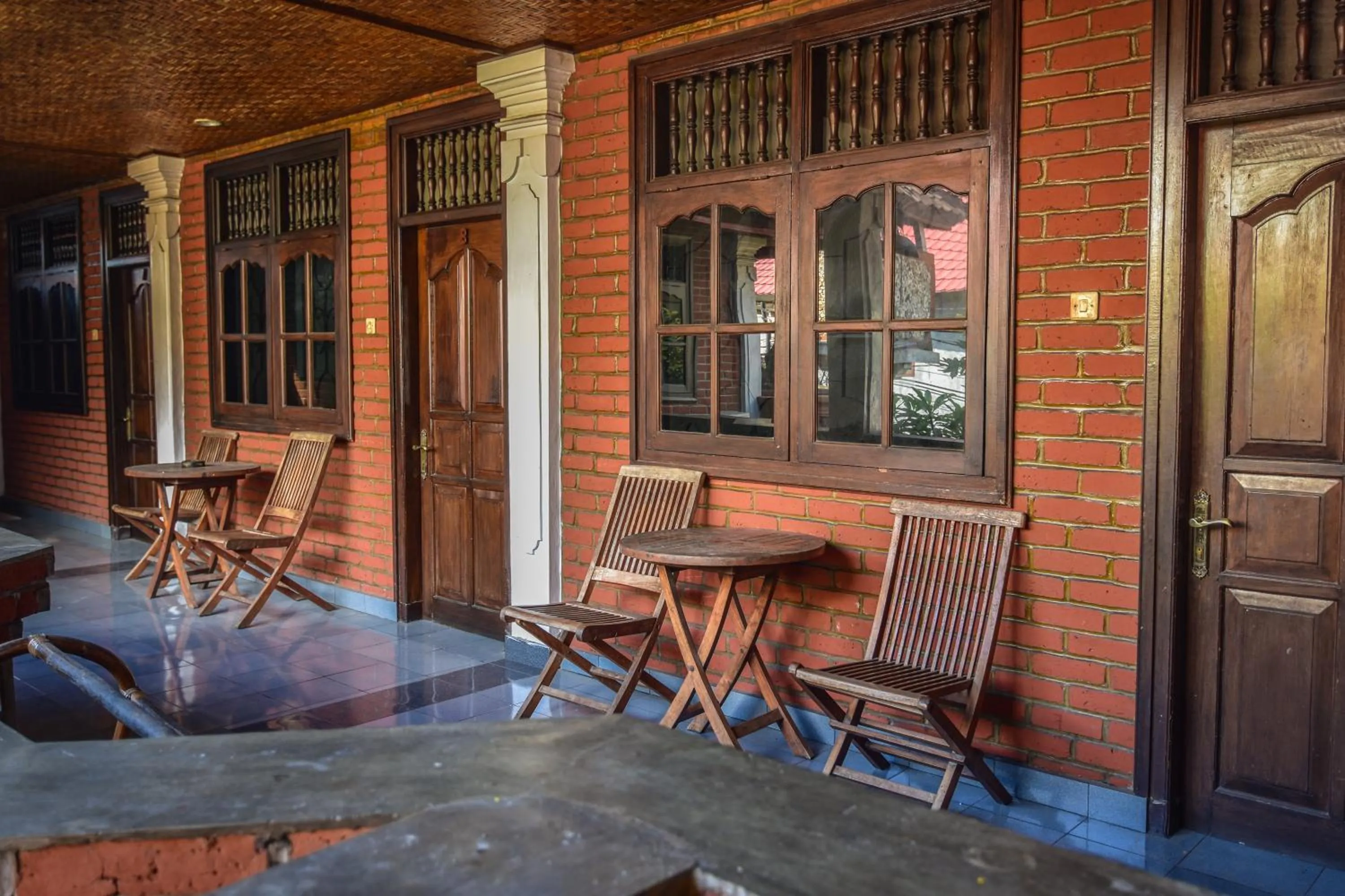 Balcony/Terrace in Puri Agung Homestay