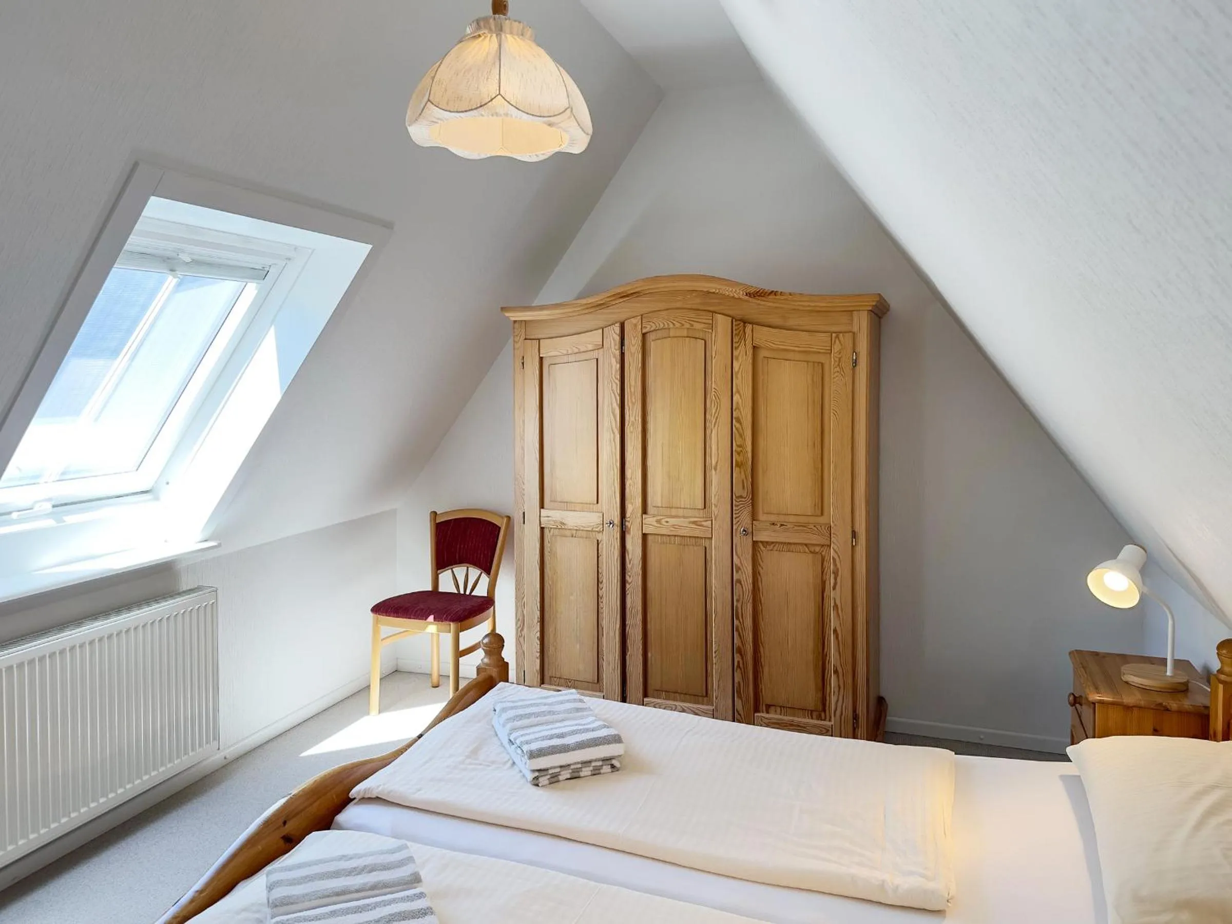 Bedroom, Bed in Haus *Üüs Aran* Wohnung Nr. 6