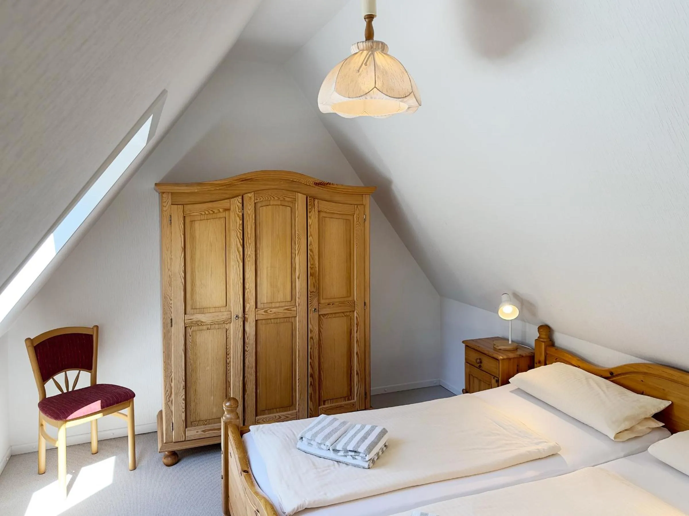 Bedroom, Bed in Haus *Üüs Aran* Wohnung Nr. 6