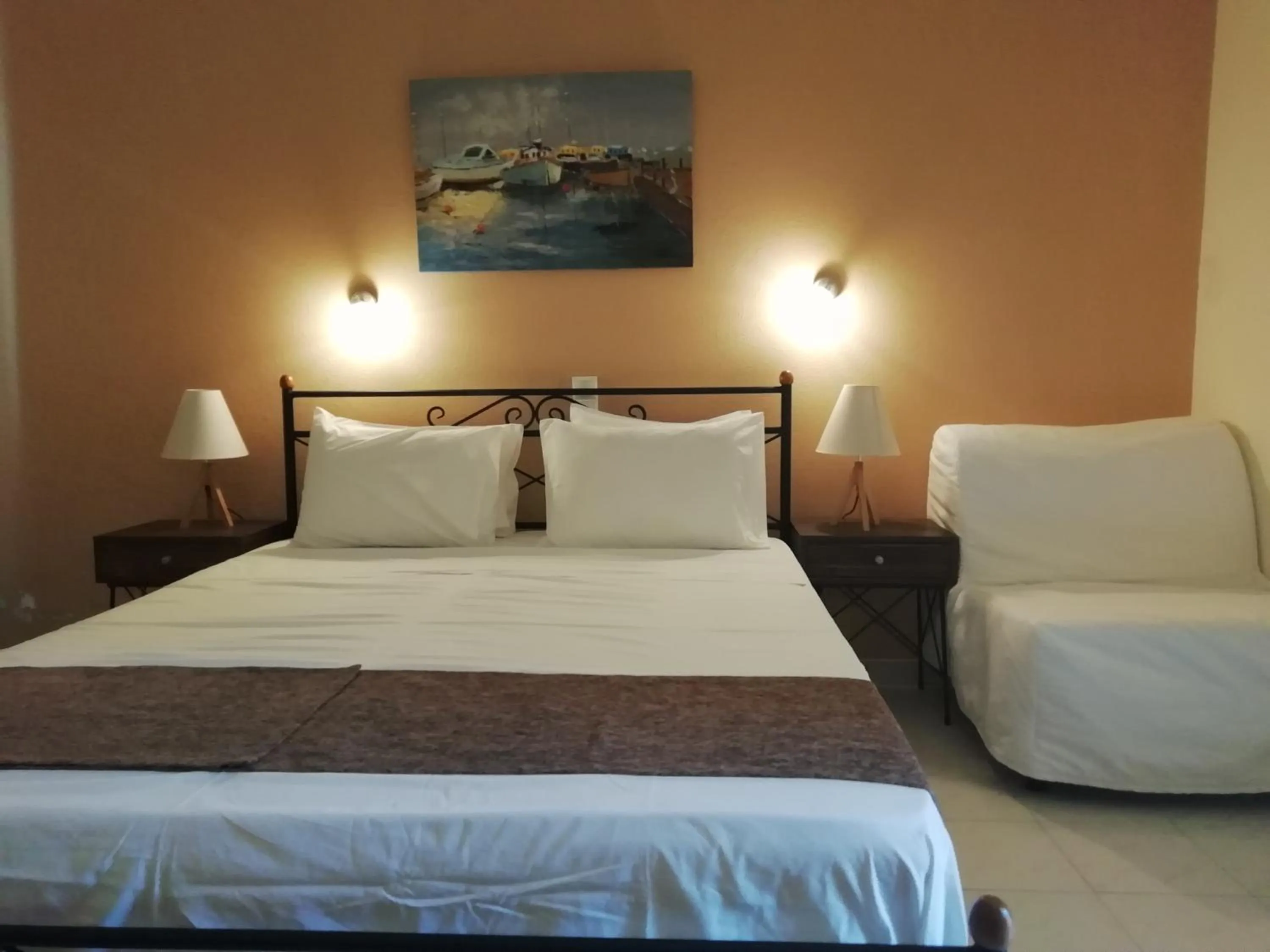 Bed in Takis Studios