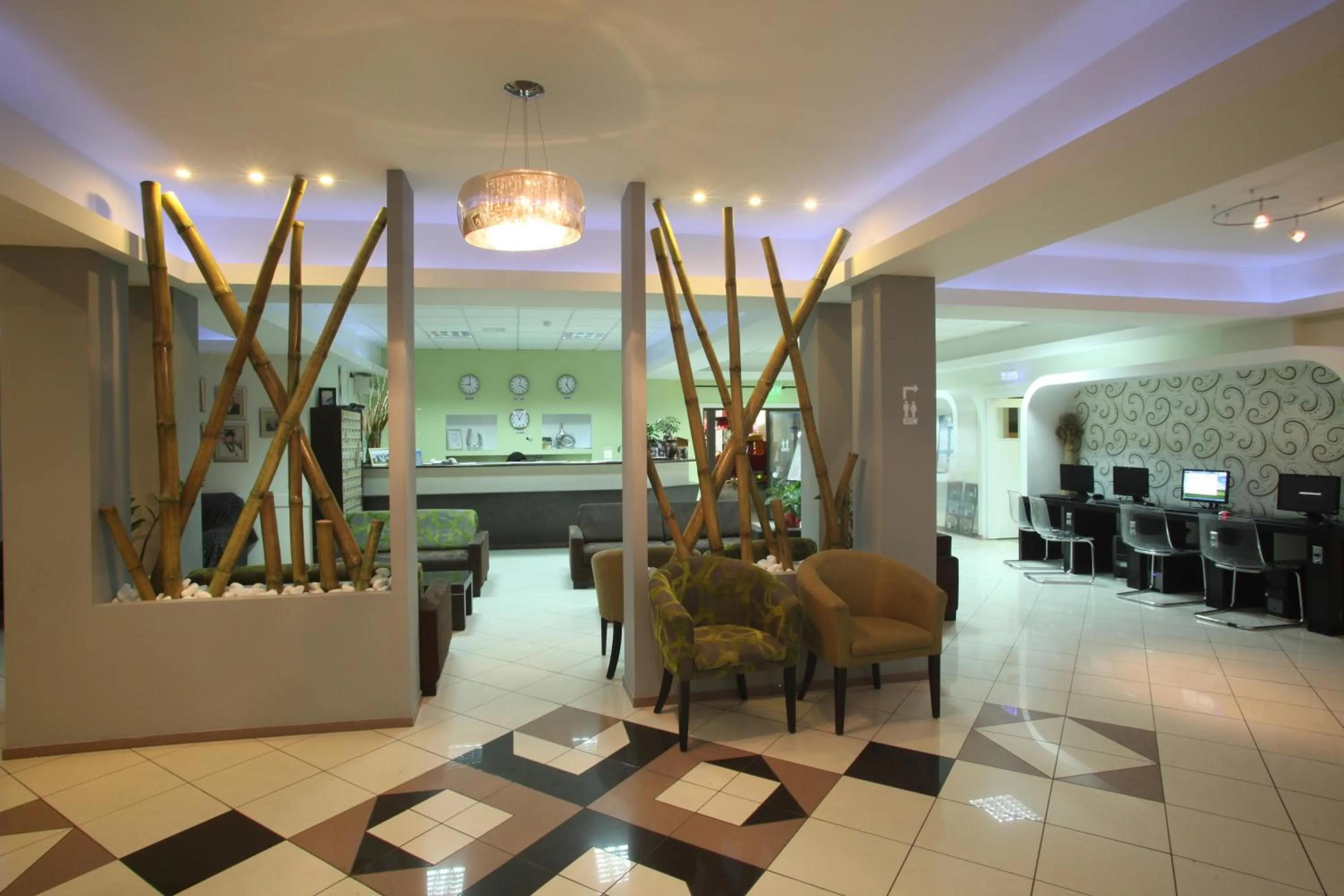 Lobby or reception in Windmills Hotel Apartments