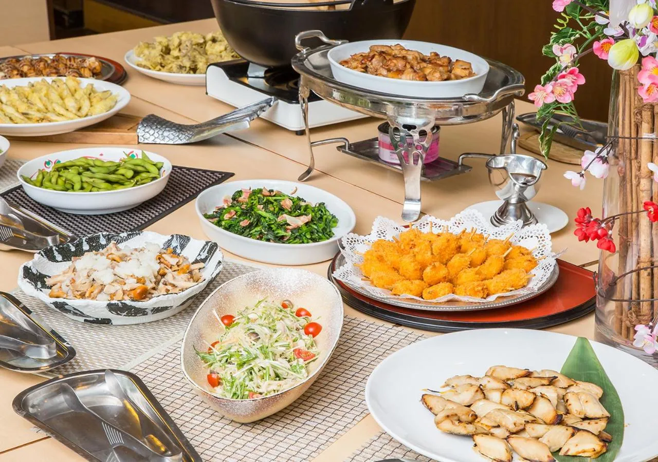 Dinner in Komoro Grand Castle Hotel