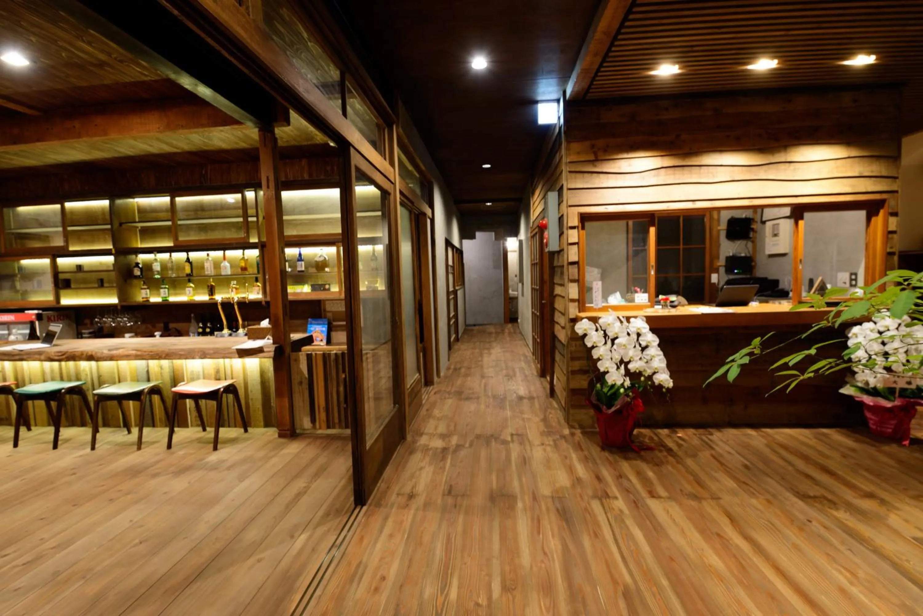 Lobby or reception in Irori Guest House Tenmaku