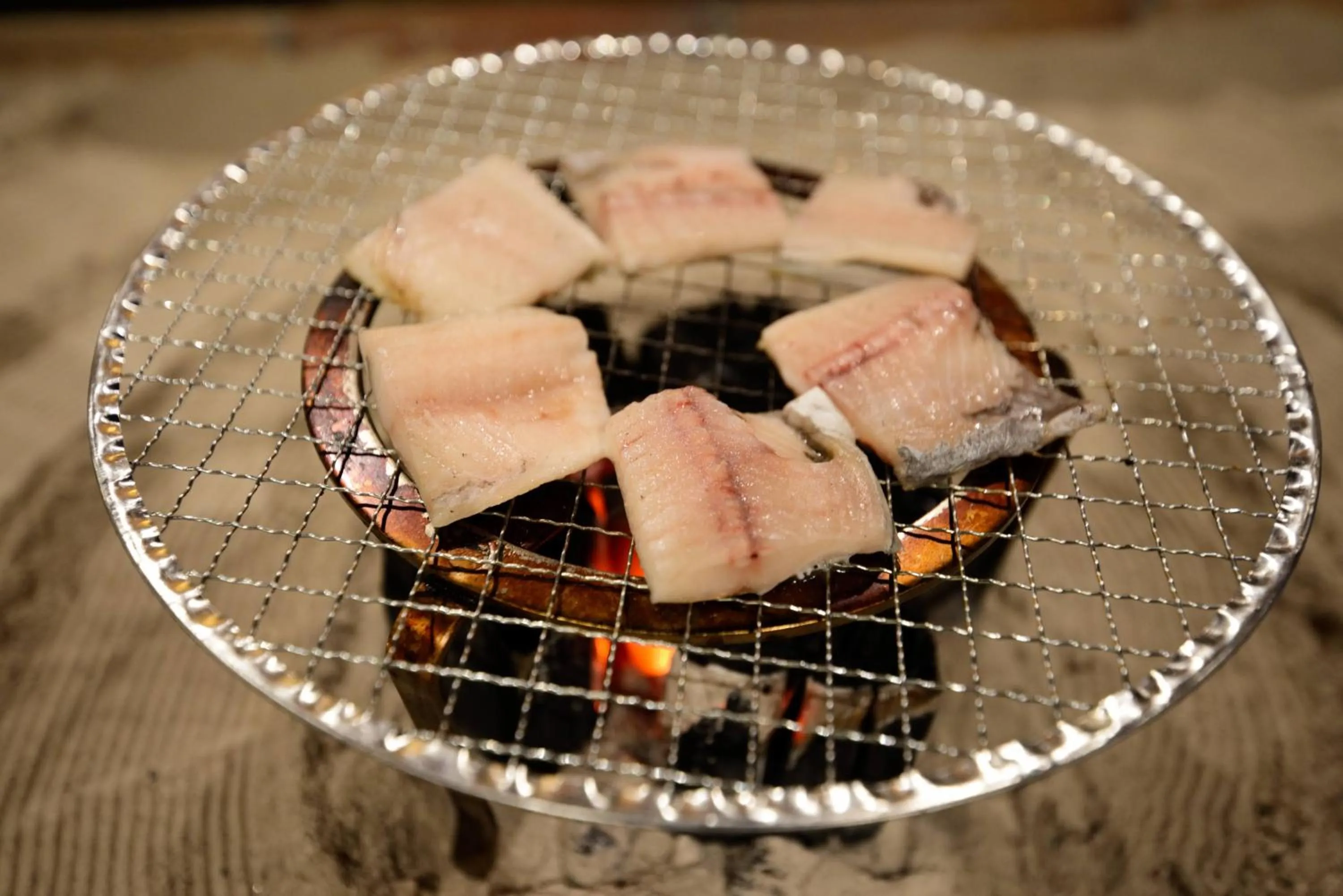 Dinner in Irori Guest House Tenmaku