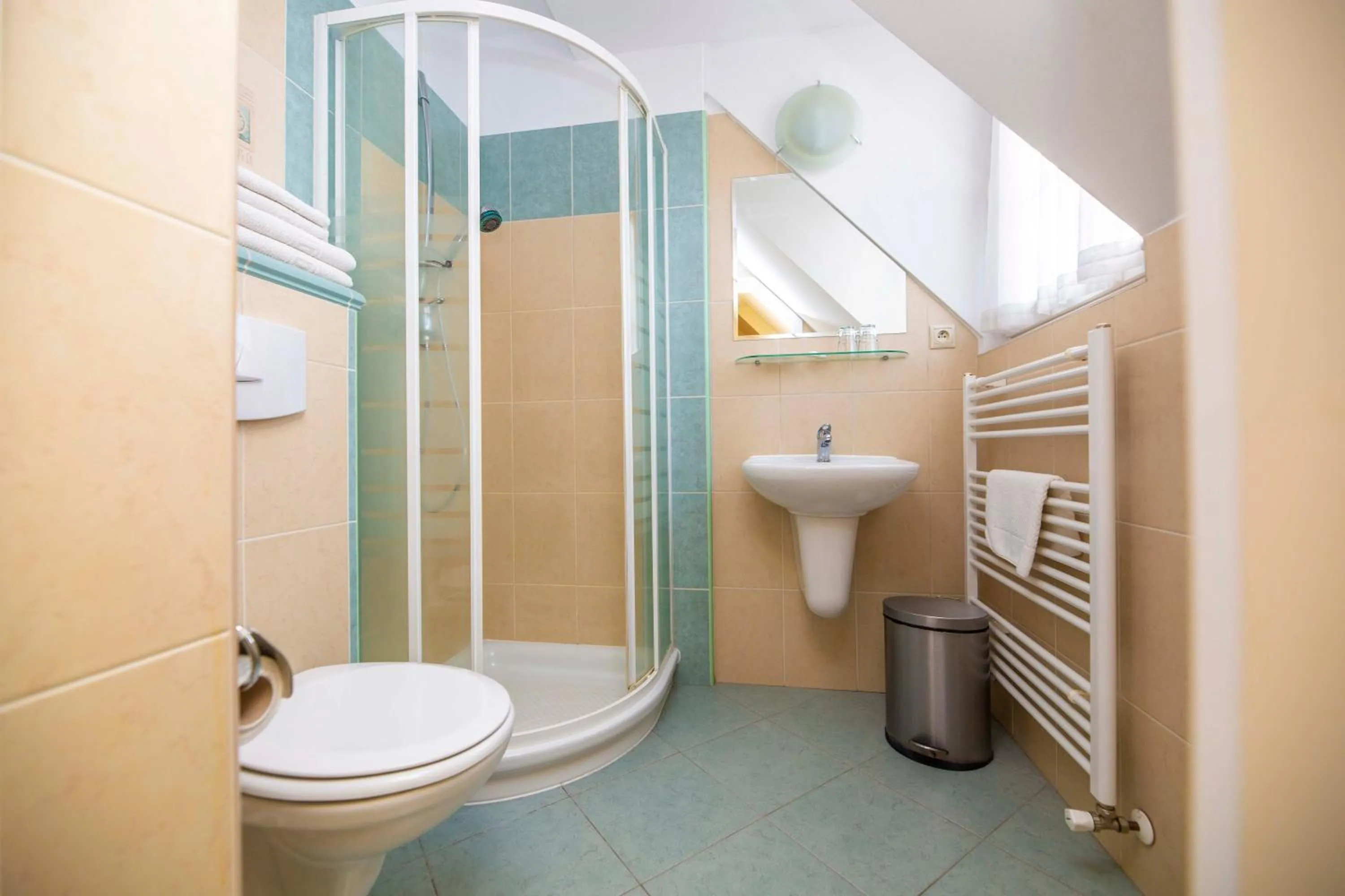 Shower in Pension KA.PR