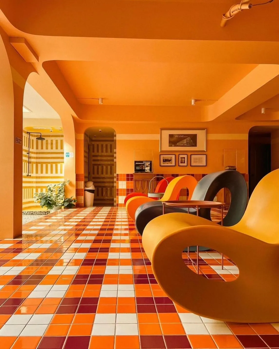 Seating area in Miami Hotel Bangkok