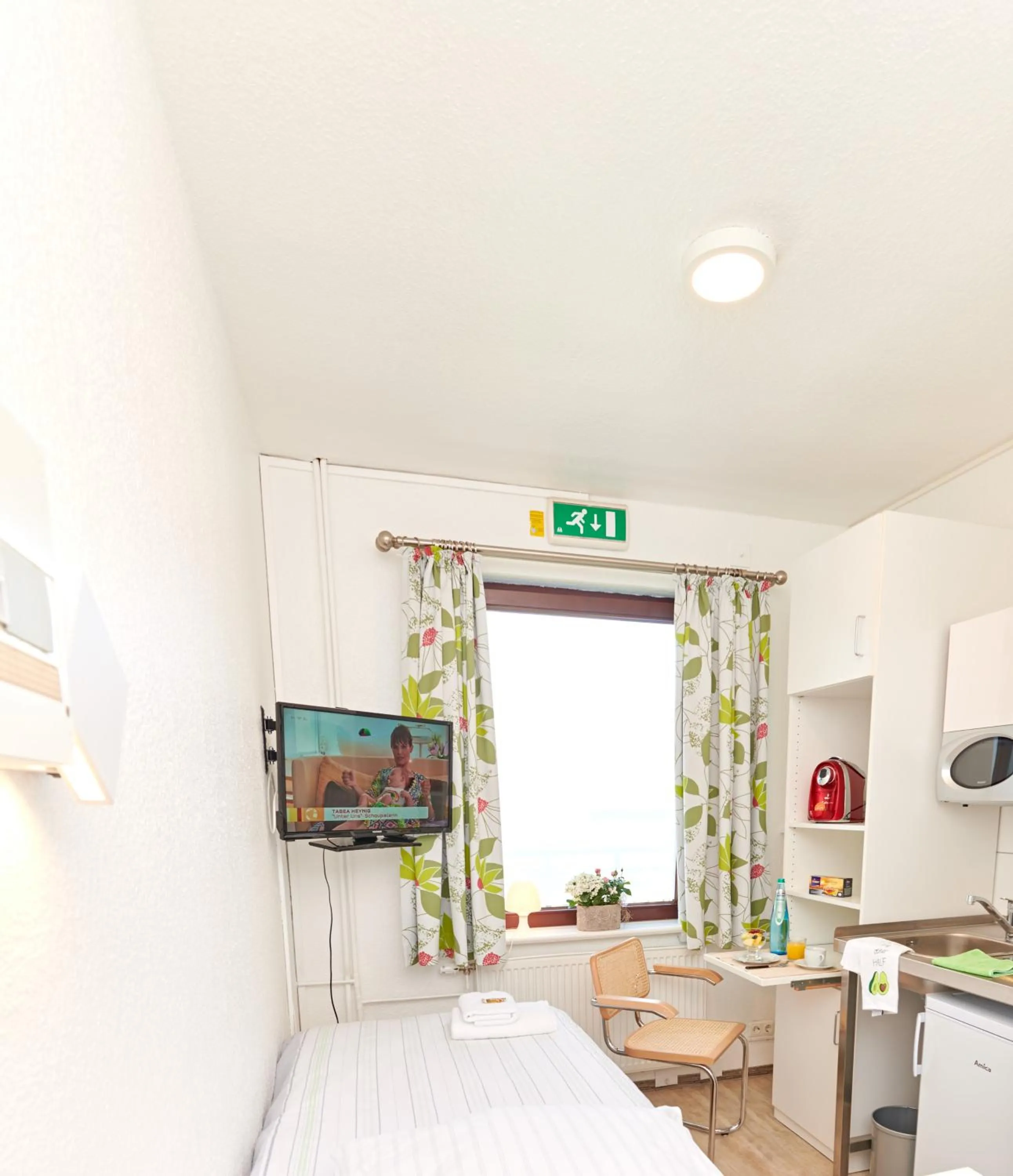 Kitchen or kitchenette in Aparthotel Marion Weber