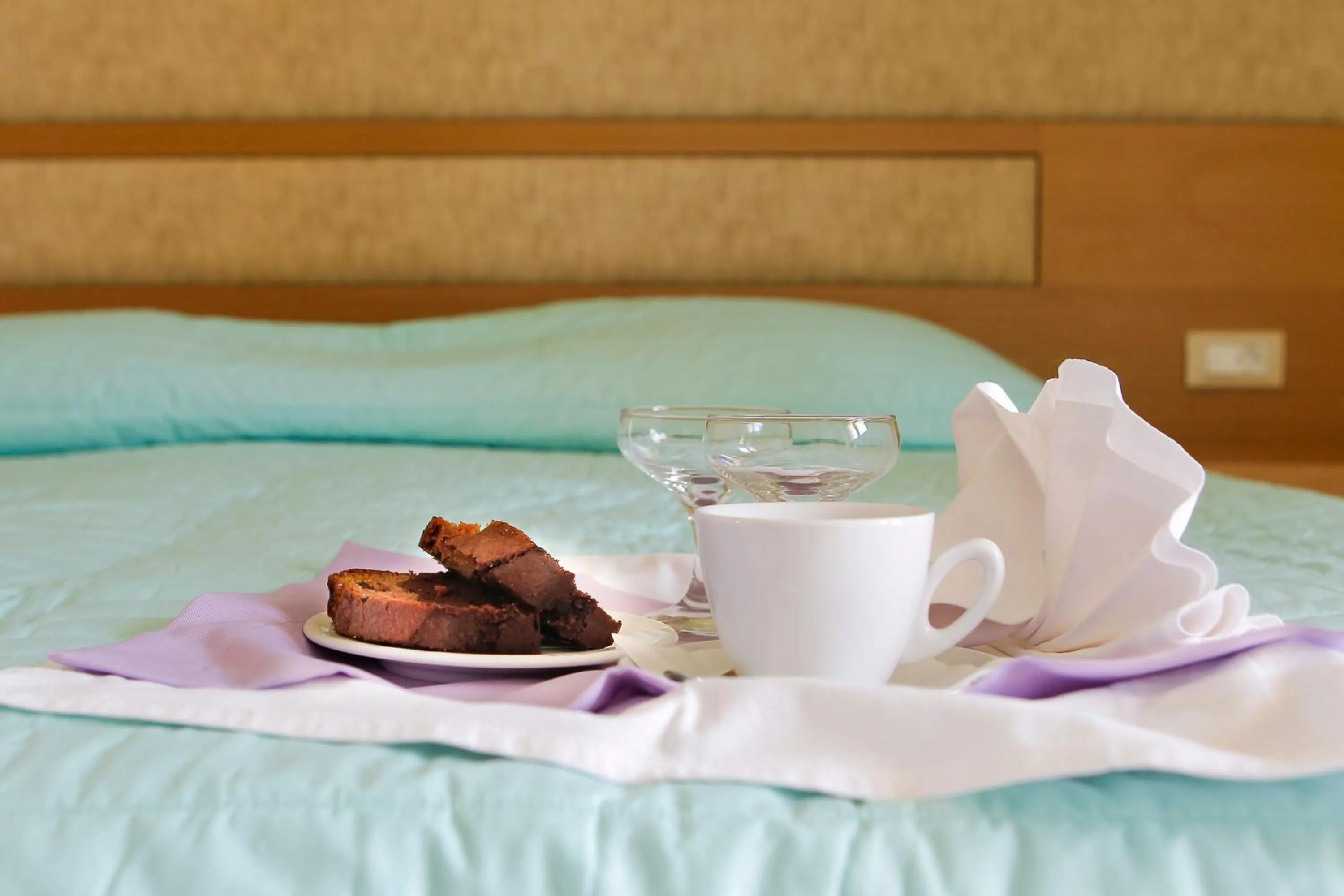 Bed in Aegean Dream Hotel