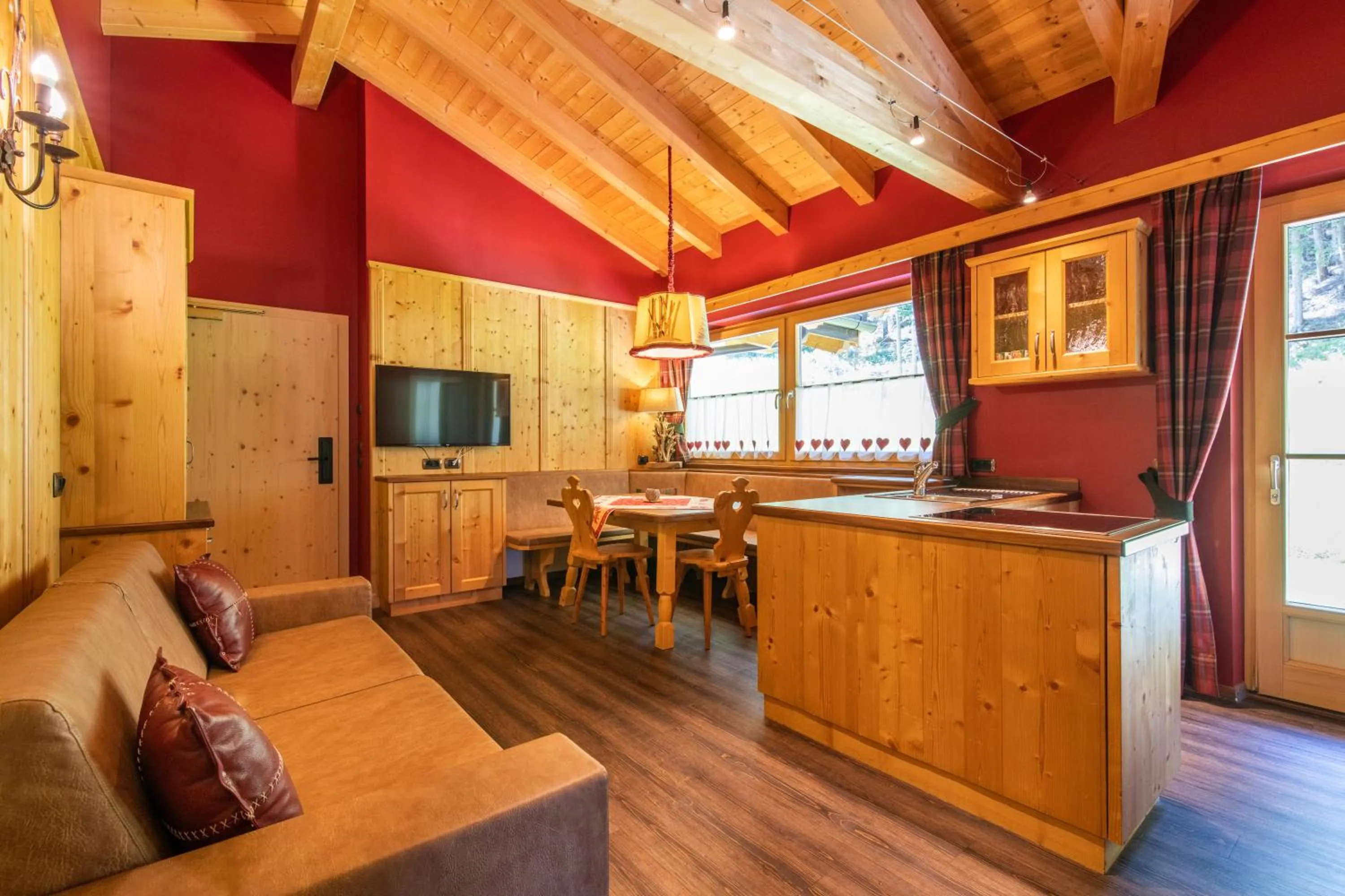 Kitchen or kitchenette in Hotel Somont