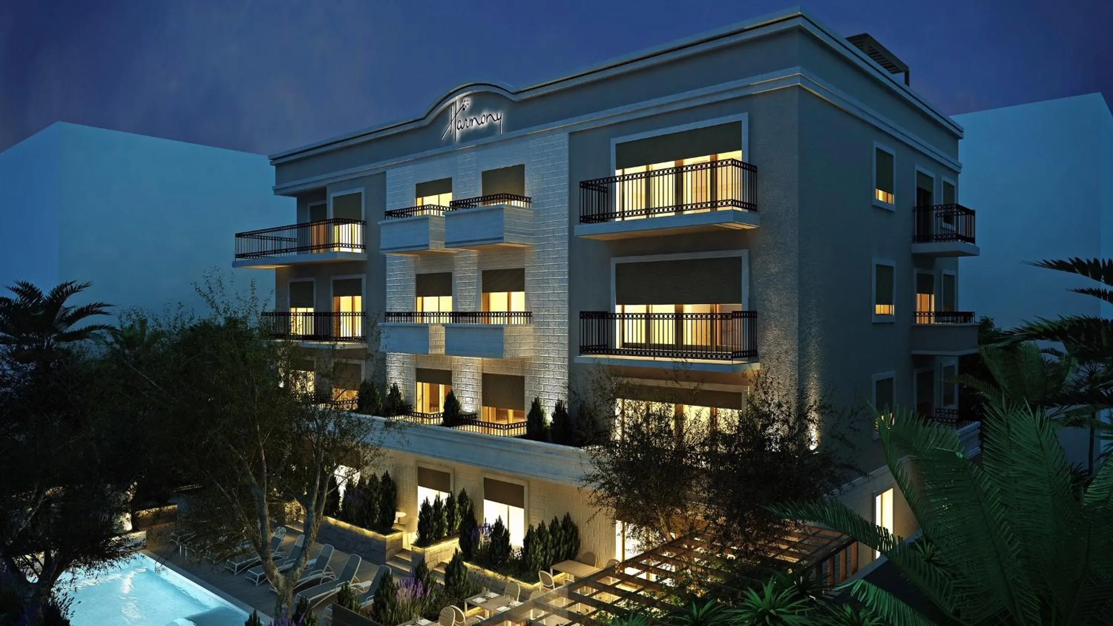 Bird's eye view in Hotel Harmony by Aycon