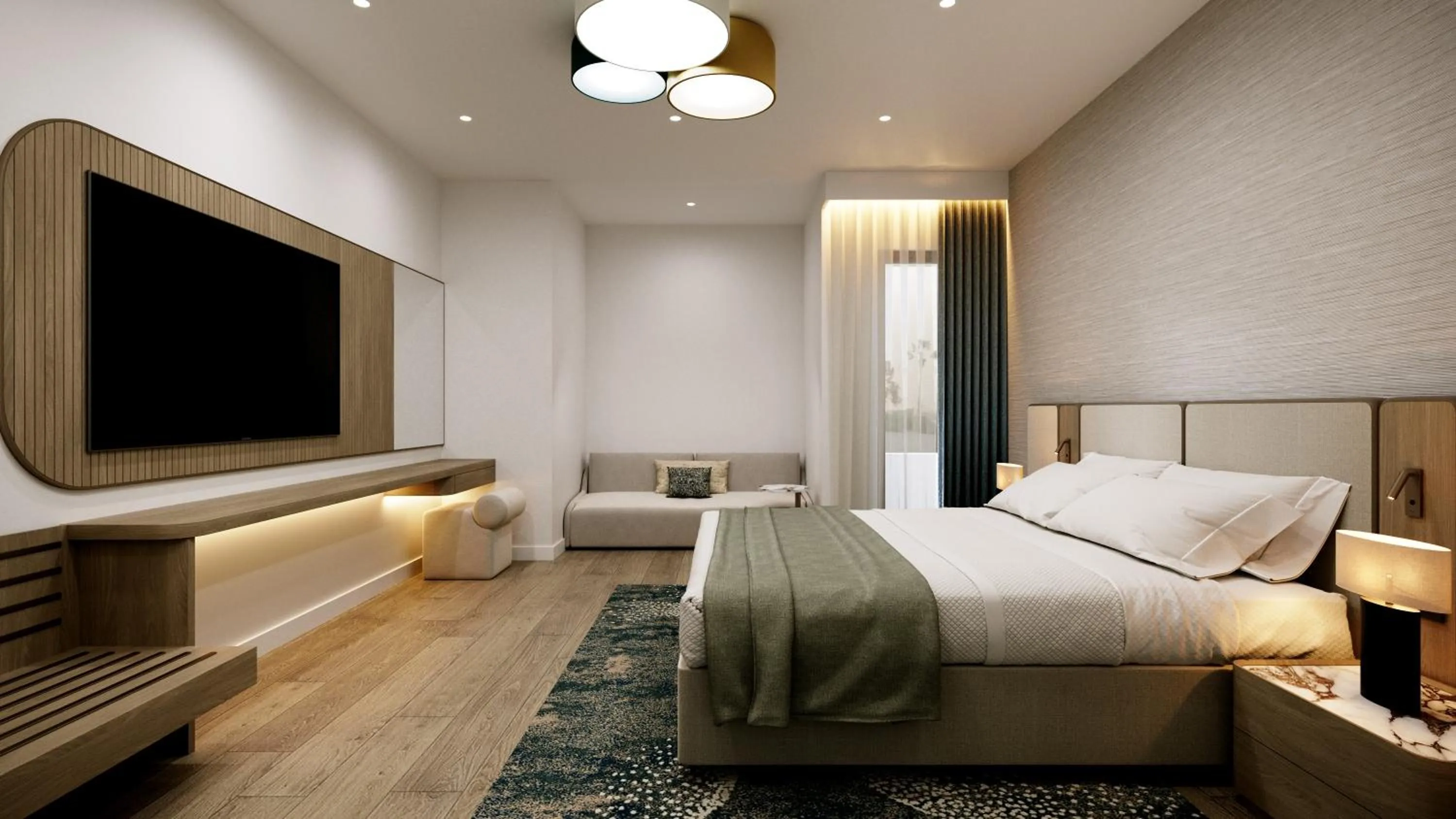 Photo of the whole room, Bed in Hotel Harmony by Aycon