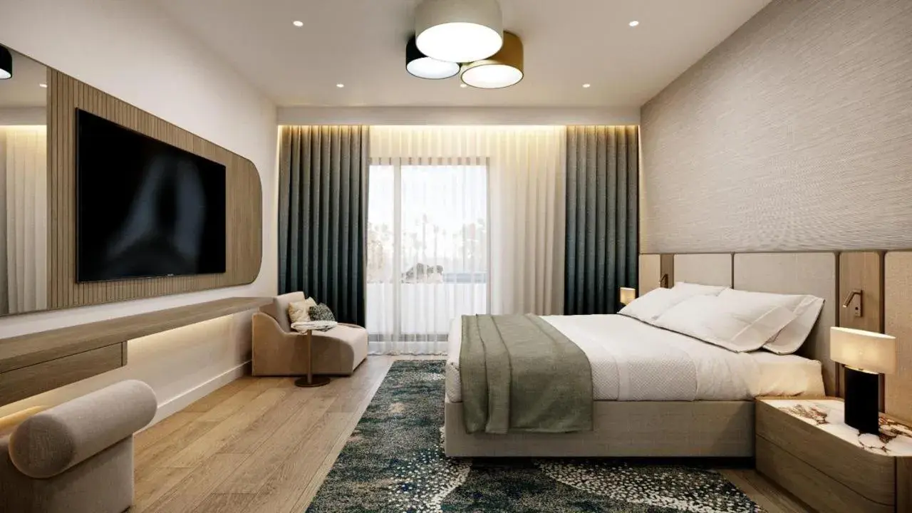 Deluxe Double Room with Extra Bed in Hotel Harmony by Aycon Deluxe Double Room with Extra Bed in Hotel Harmony by Aycon