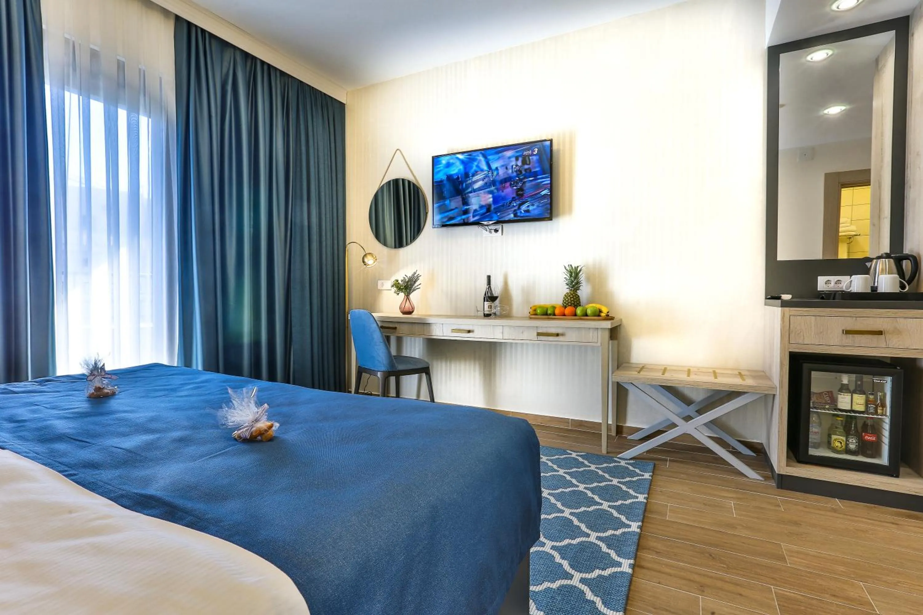 Bedroom, Bed in Hotel Harmony by Aycon