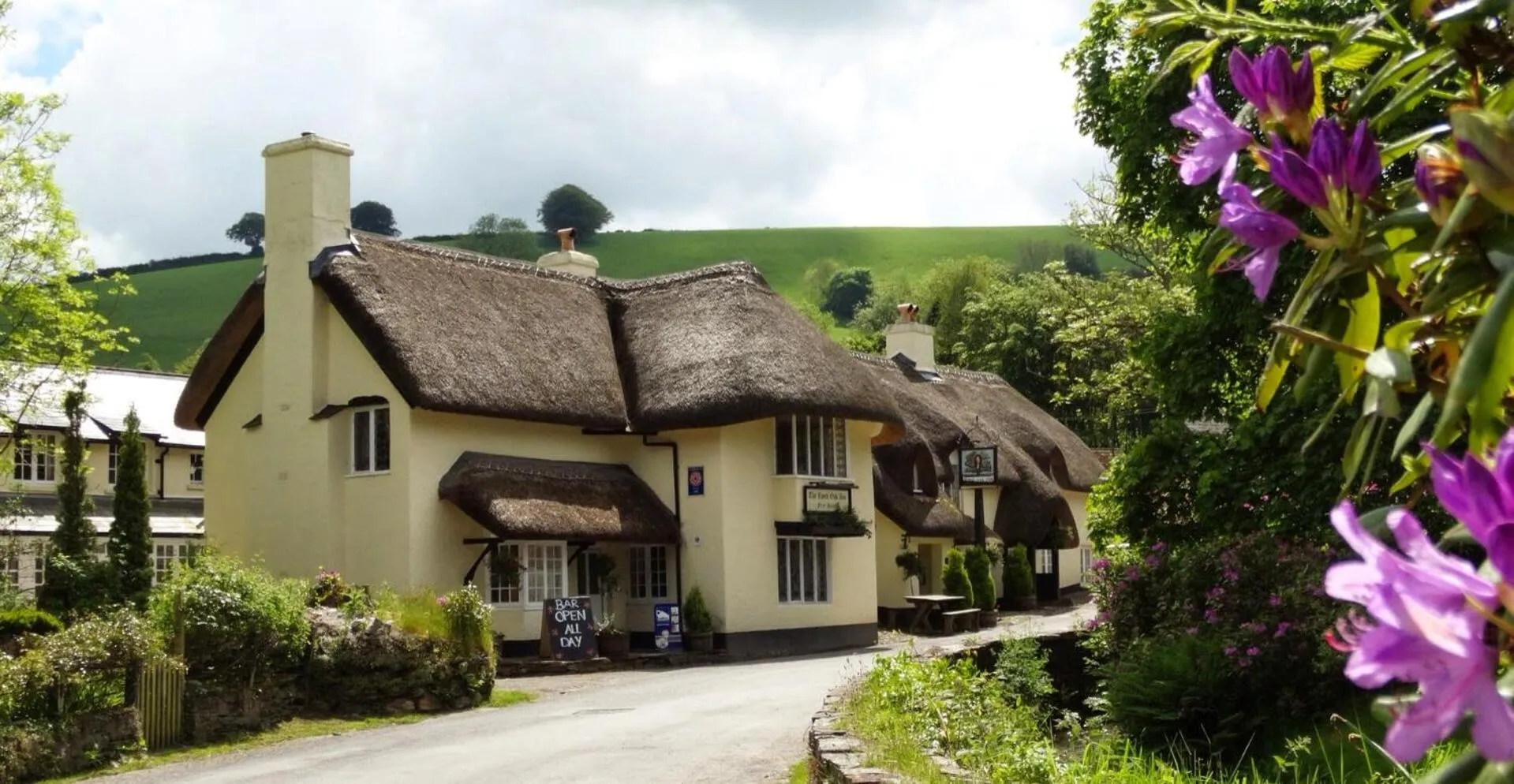 Property building in The Royal Oak Exmoor