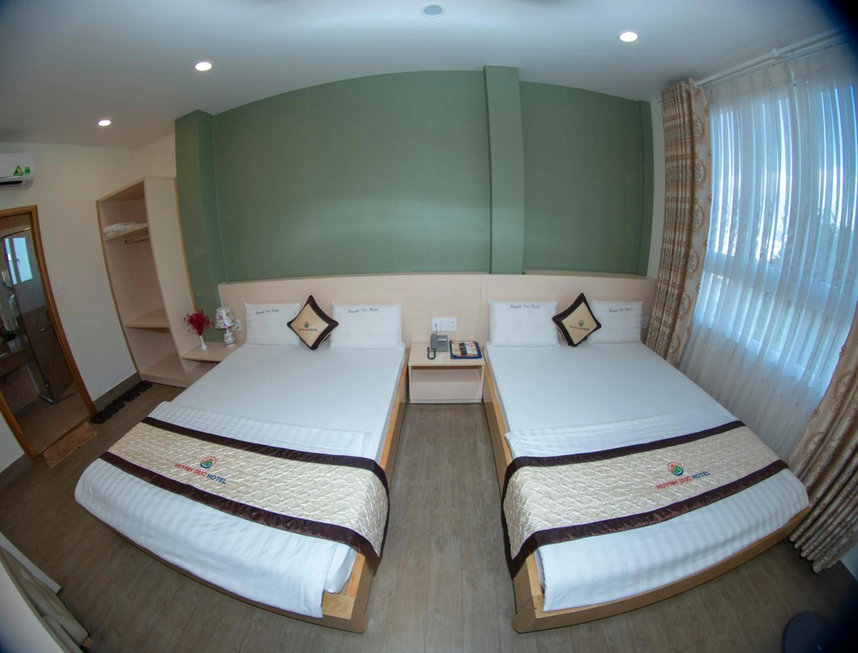 Bed in Huynh Duc 2 Hotel