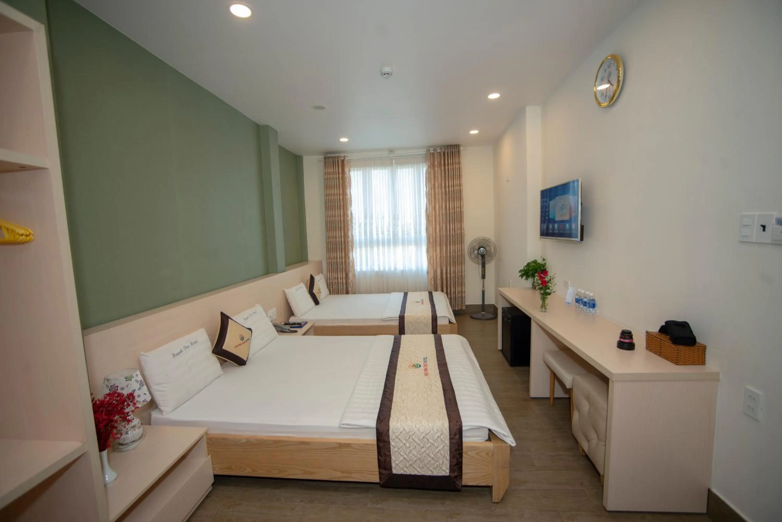 Bed in Huynh Duc 2 Hotel