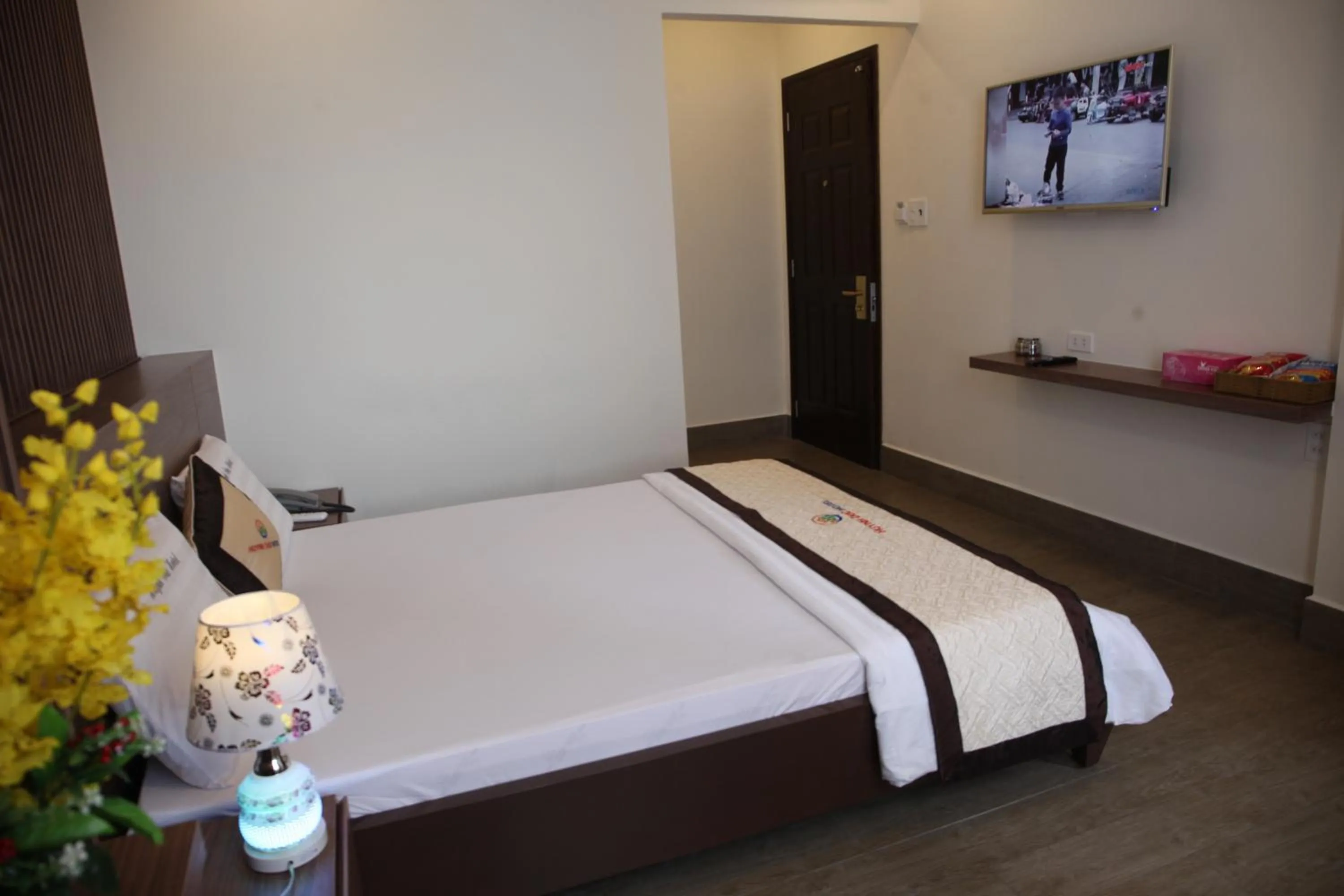 Bed in Huynh Duc 2 Hotel