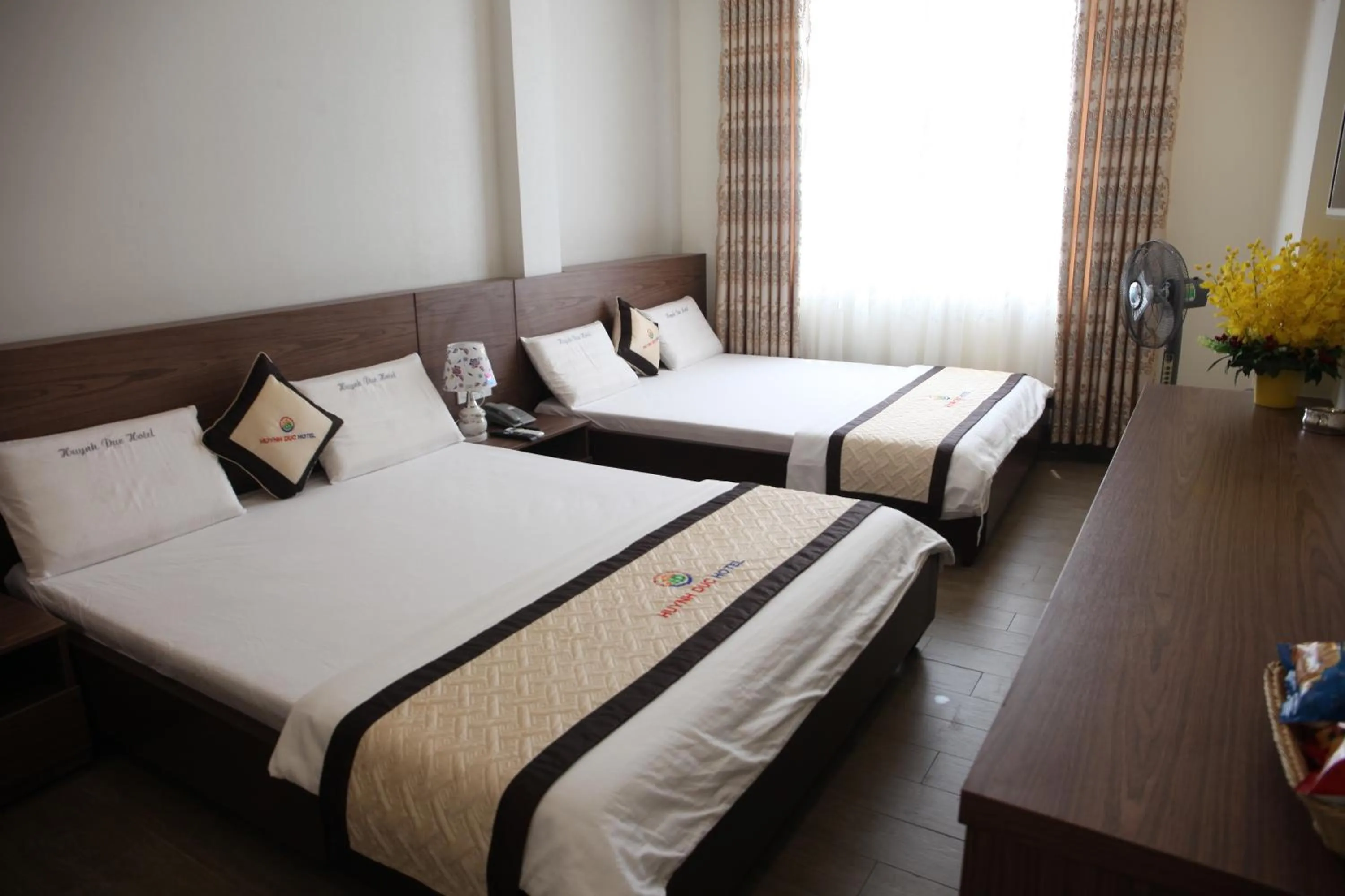 Bed in Huynh Duc 2 Hotel