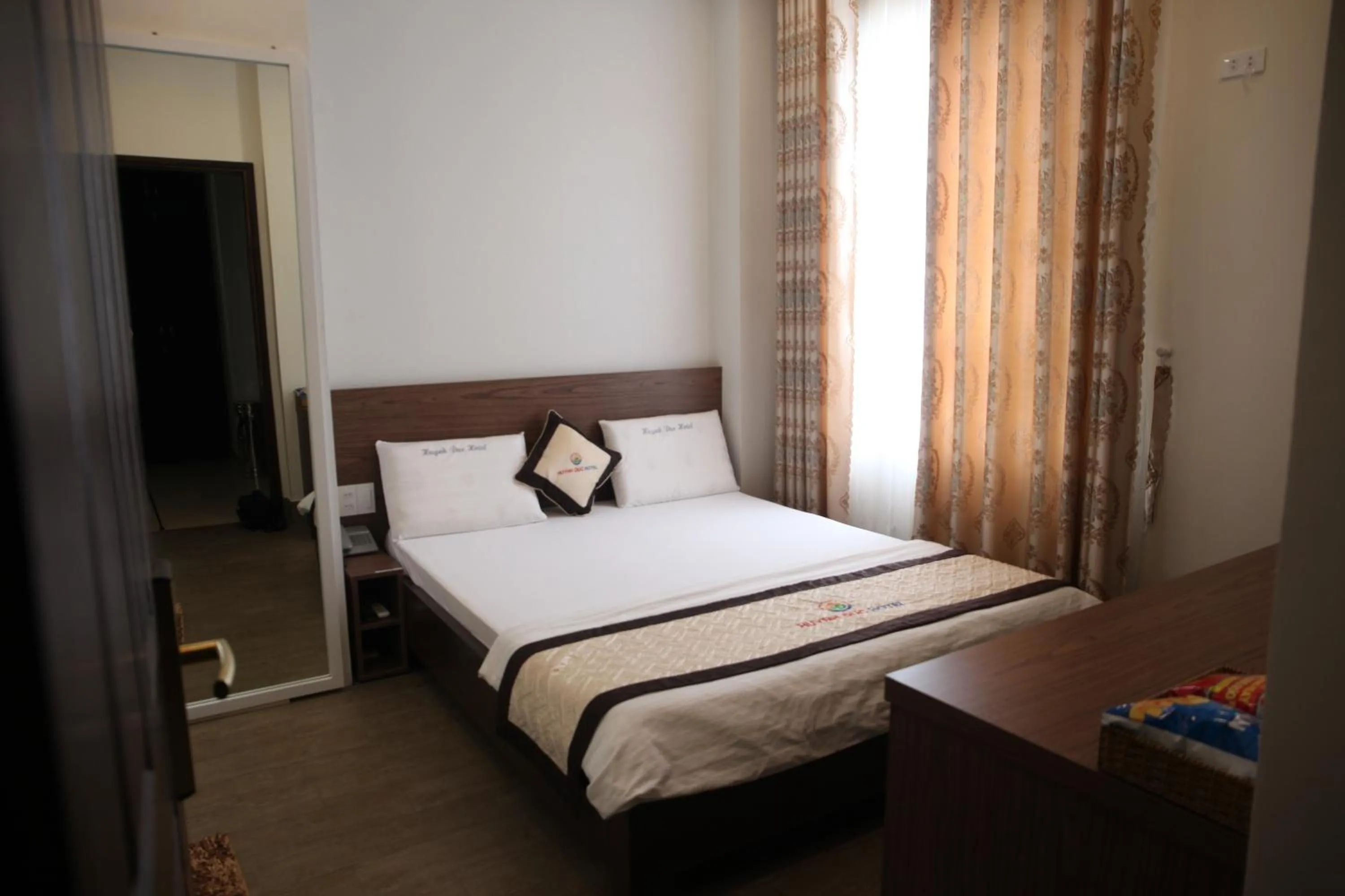 Bed in Huynh Duc 2 Hotel