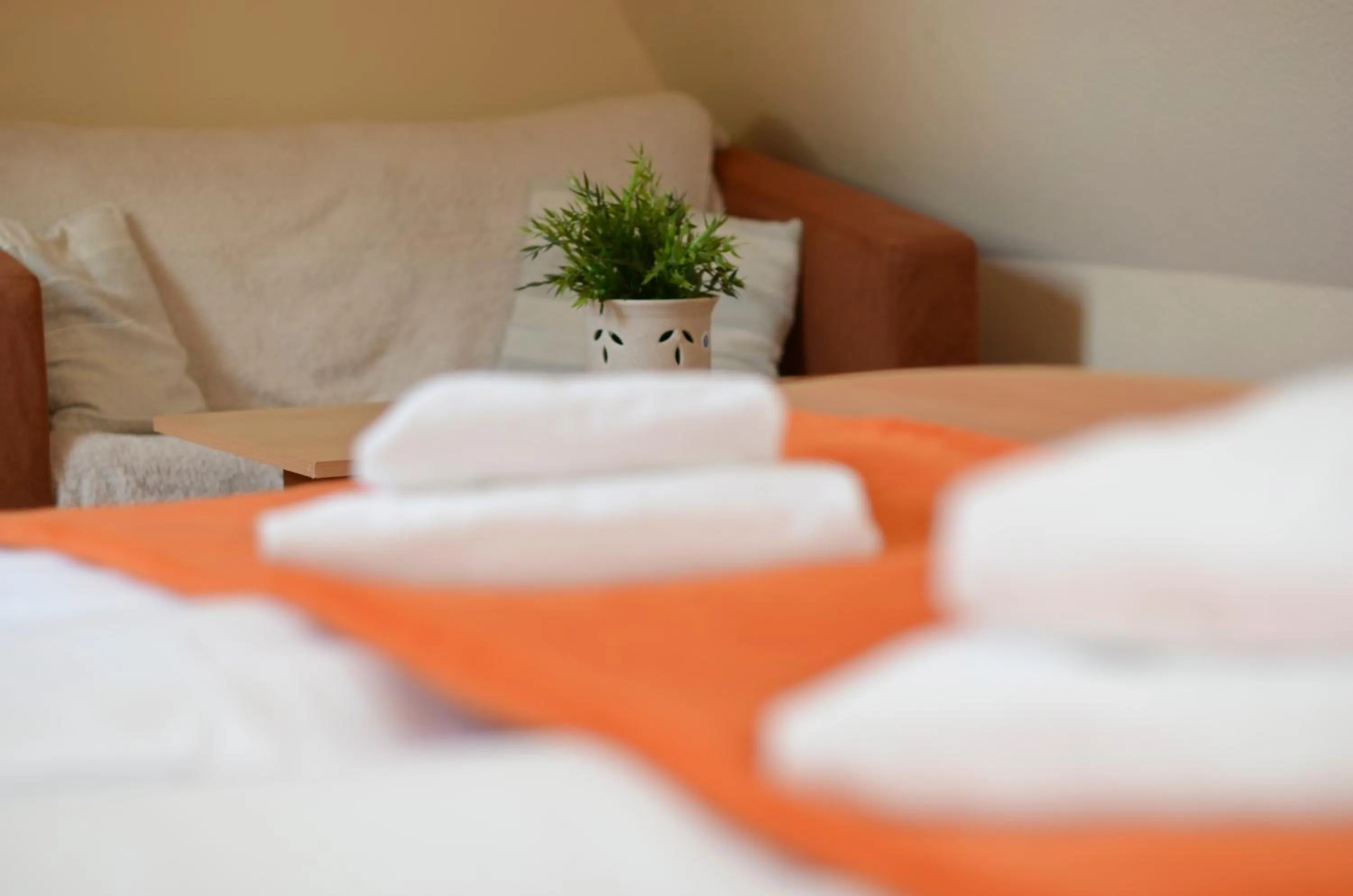 Bedroom, Bed in Hotel Paradies