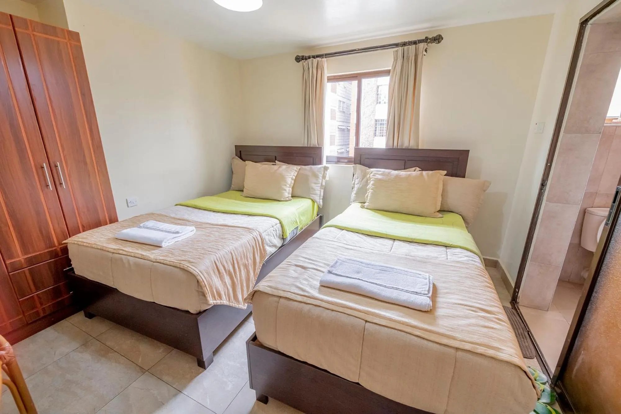 Bed in Joy Palace Hotel