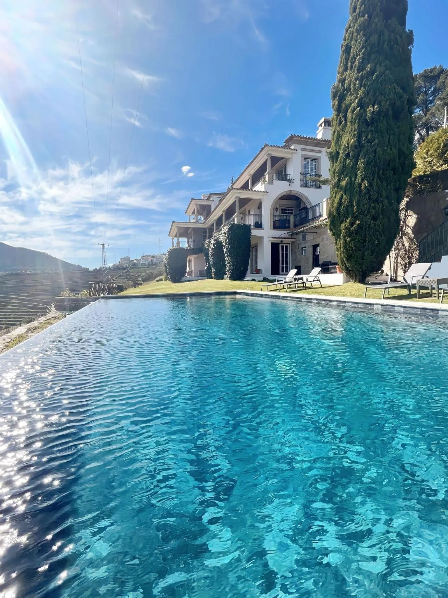 Swimming pool in Casa De Canilhas