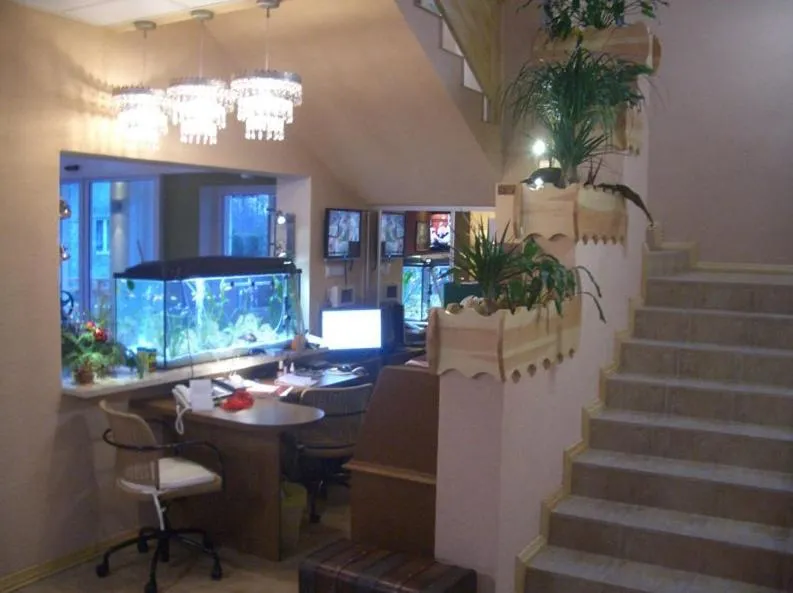 Seating area in Hotel Krak