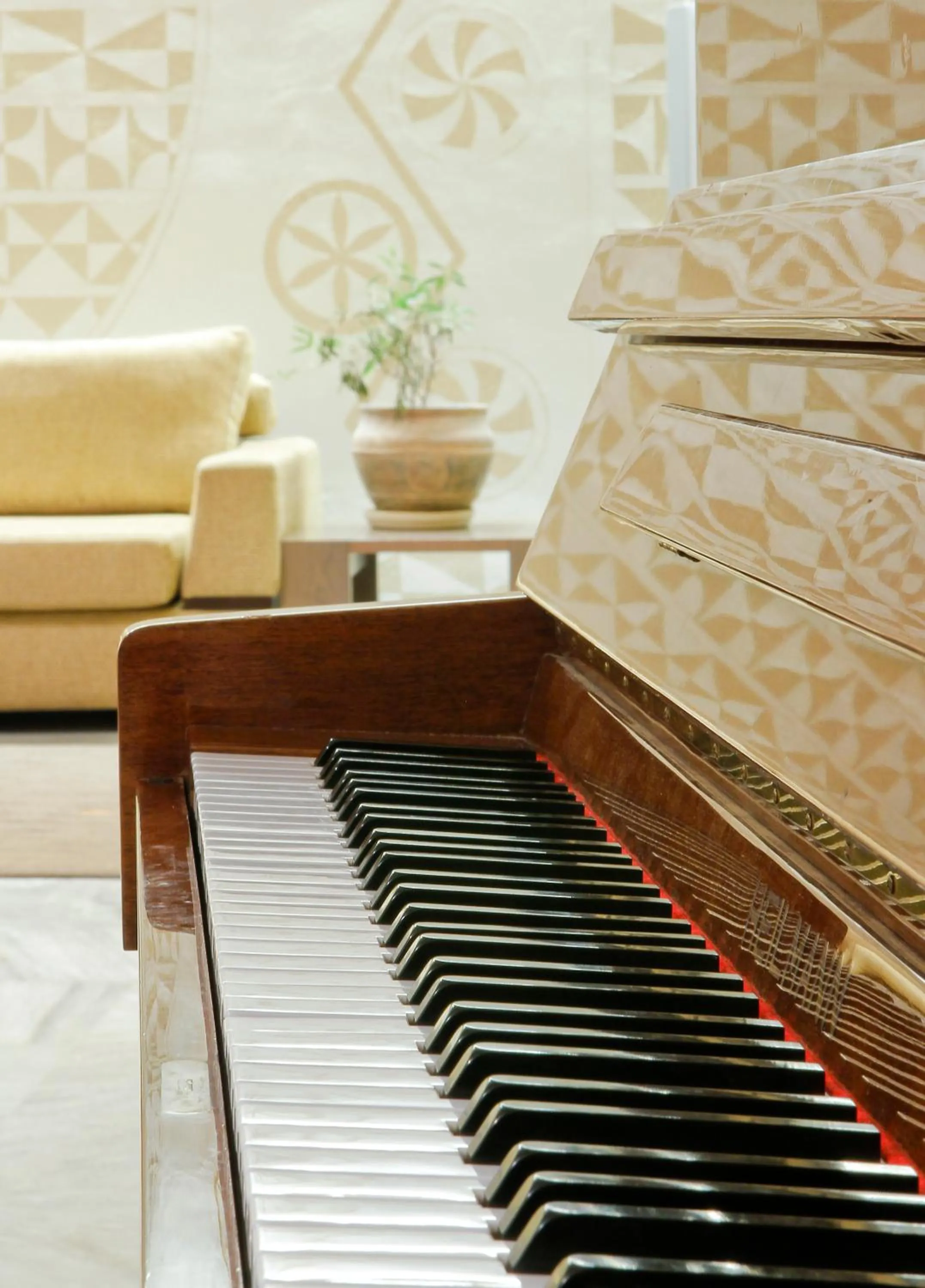 Decorative detail in Golden Sand Hotel