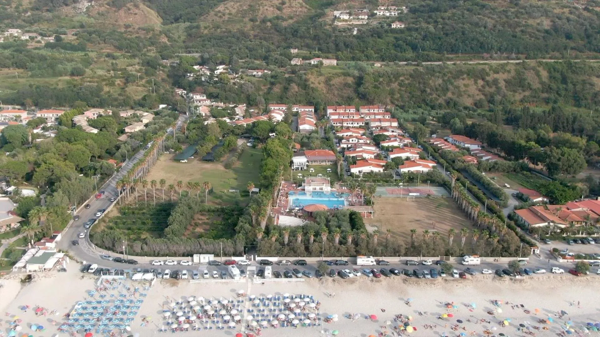 Bird's eye view in Resort Sciabache
