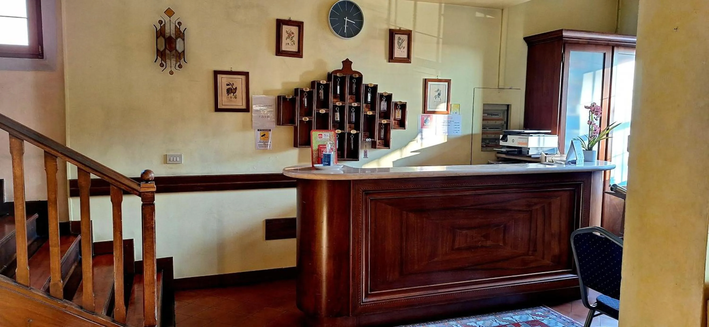 Lobby or reception in Hotel Il Rustichello