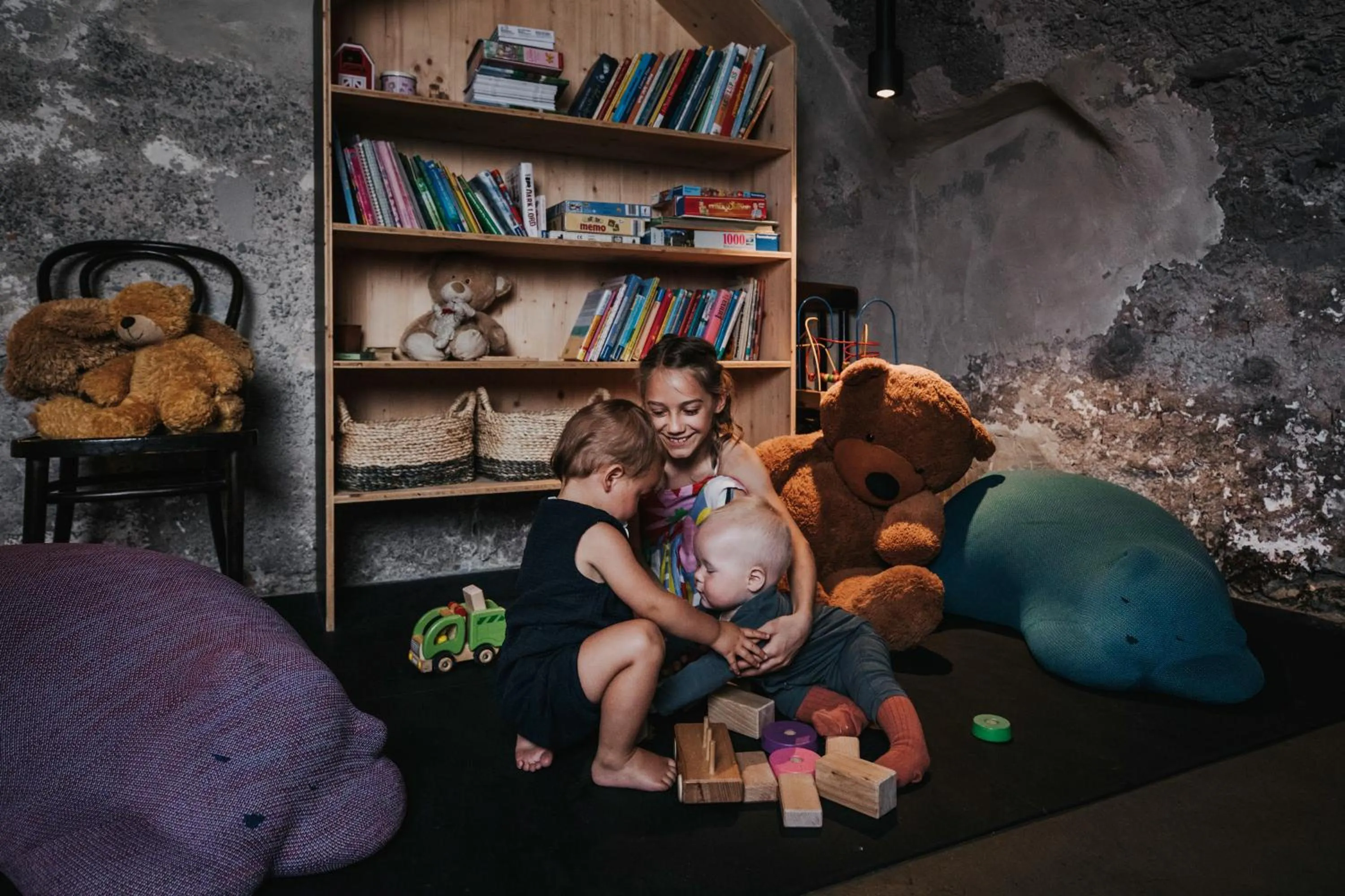 Children play ground in Hotel Bären