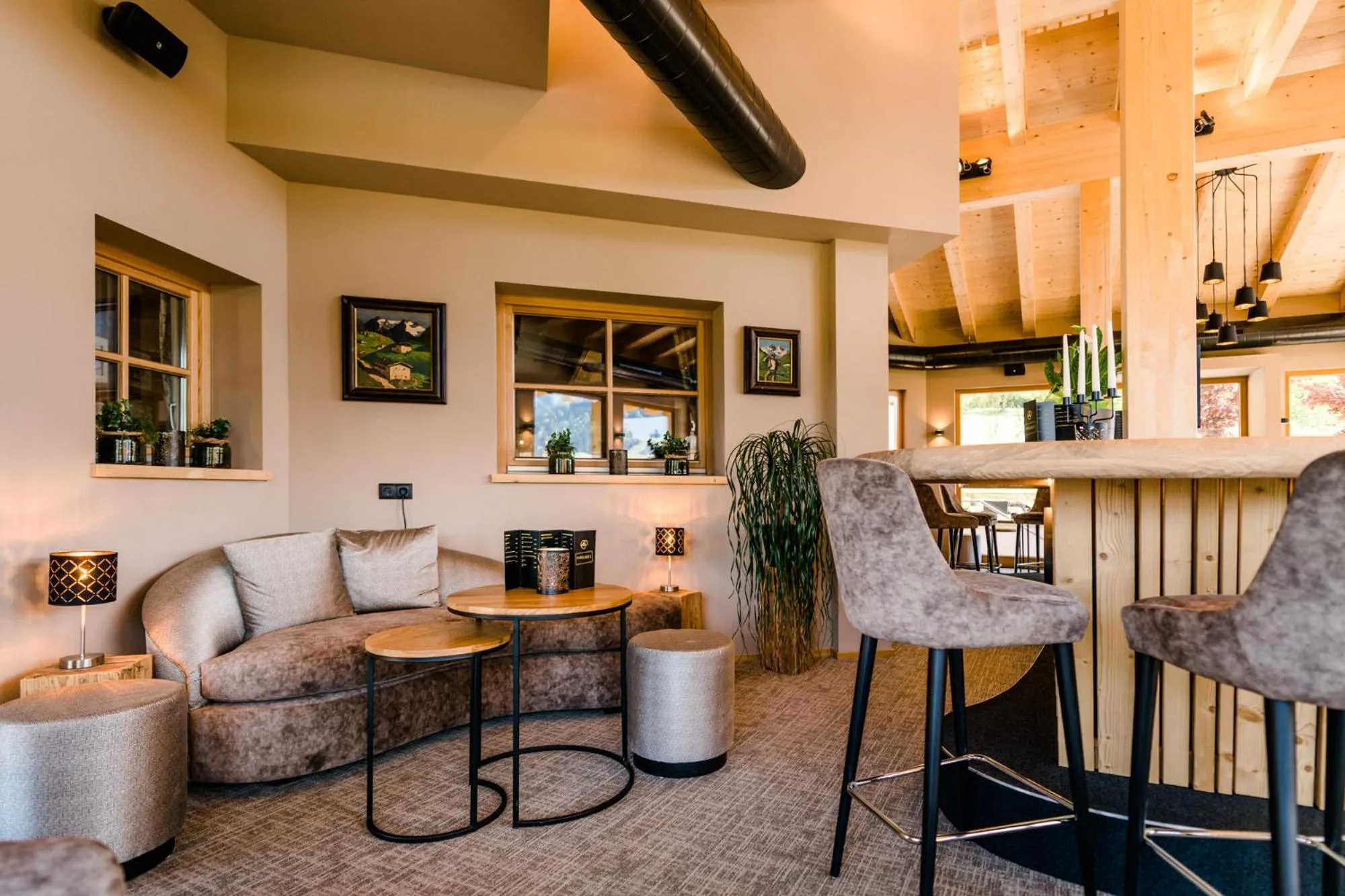 Communal lounge/ TV room in Beim Hochfilzer Superior 4 Sterne