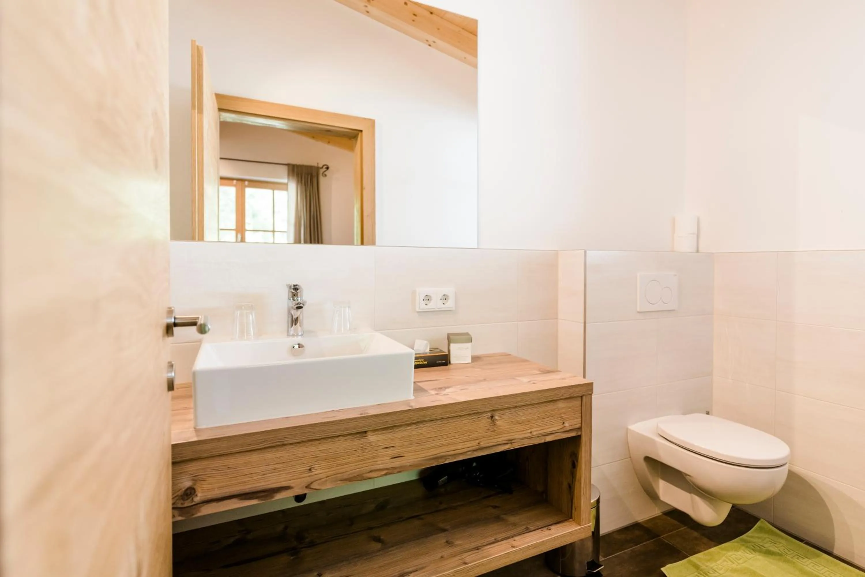 Toilet in Beim Hochfilzer Superior 4 Sterne