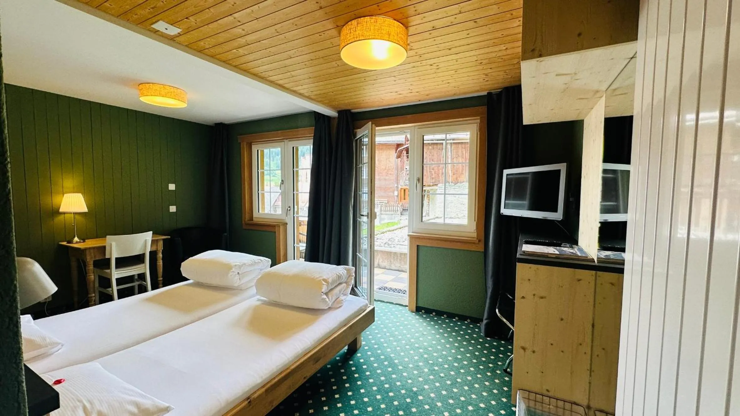 Bed in Hotel Posta