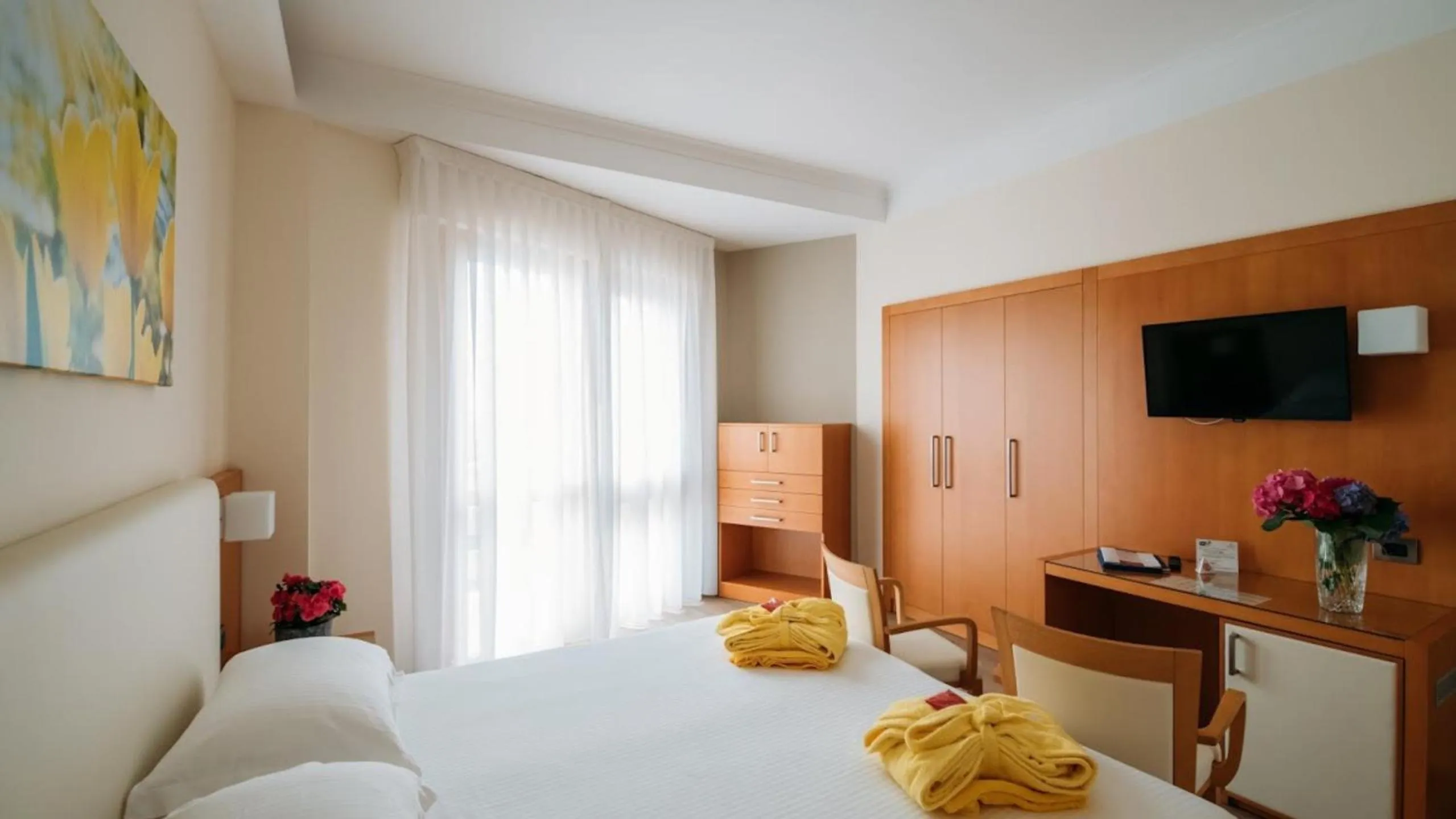 Bed in Hotel Terme Antoniano