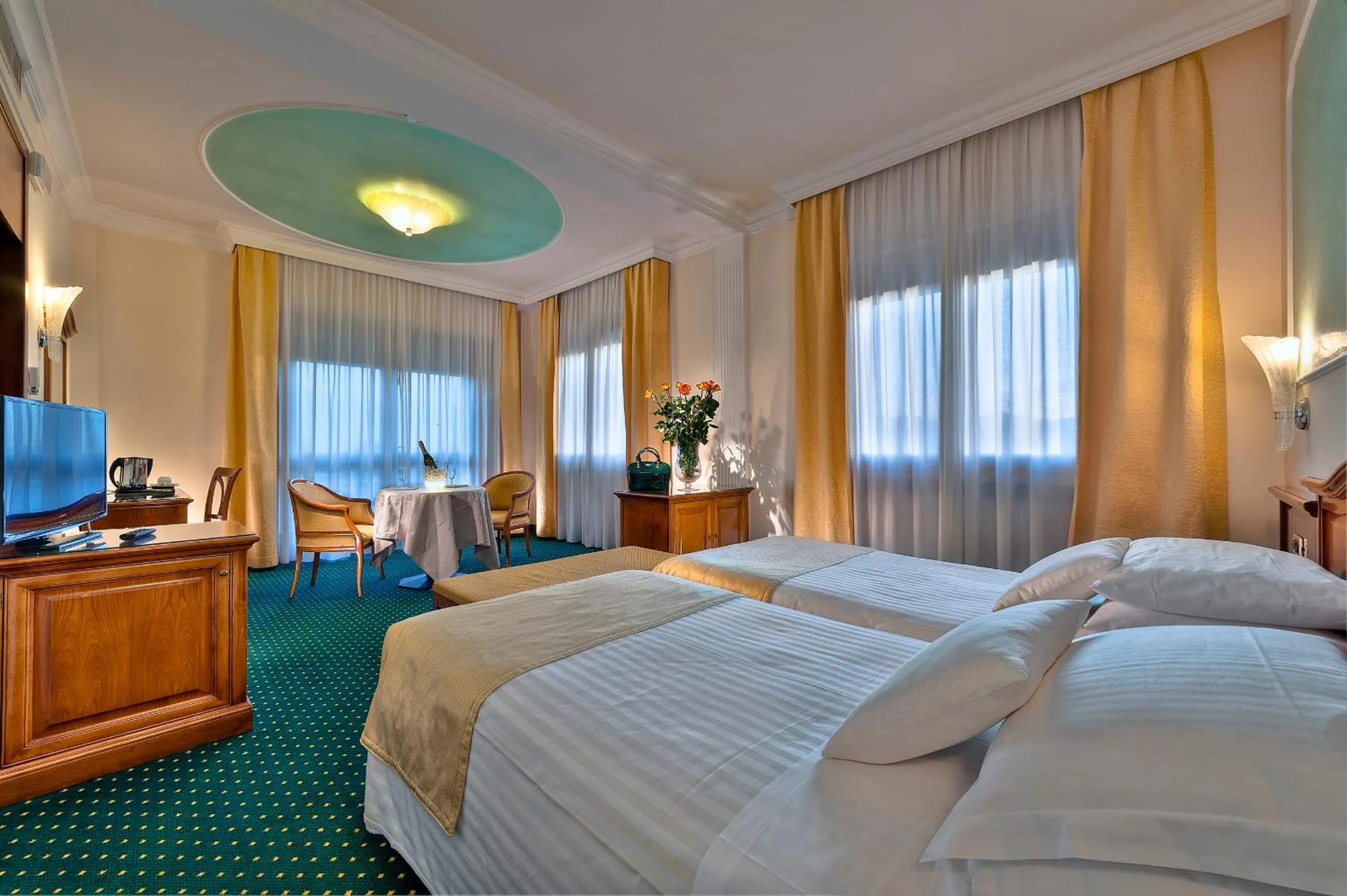 Bed in Hotel Terme Antoniano
