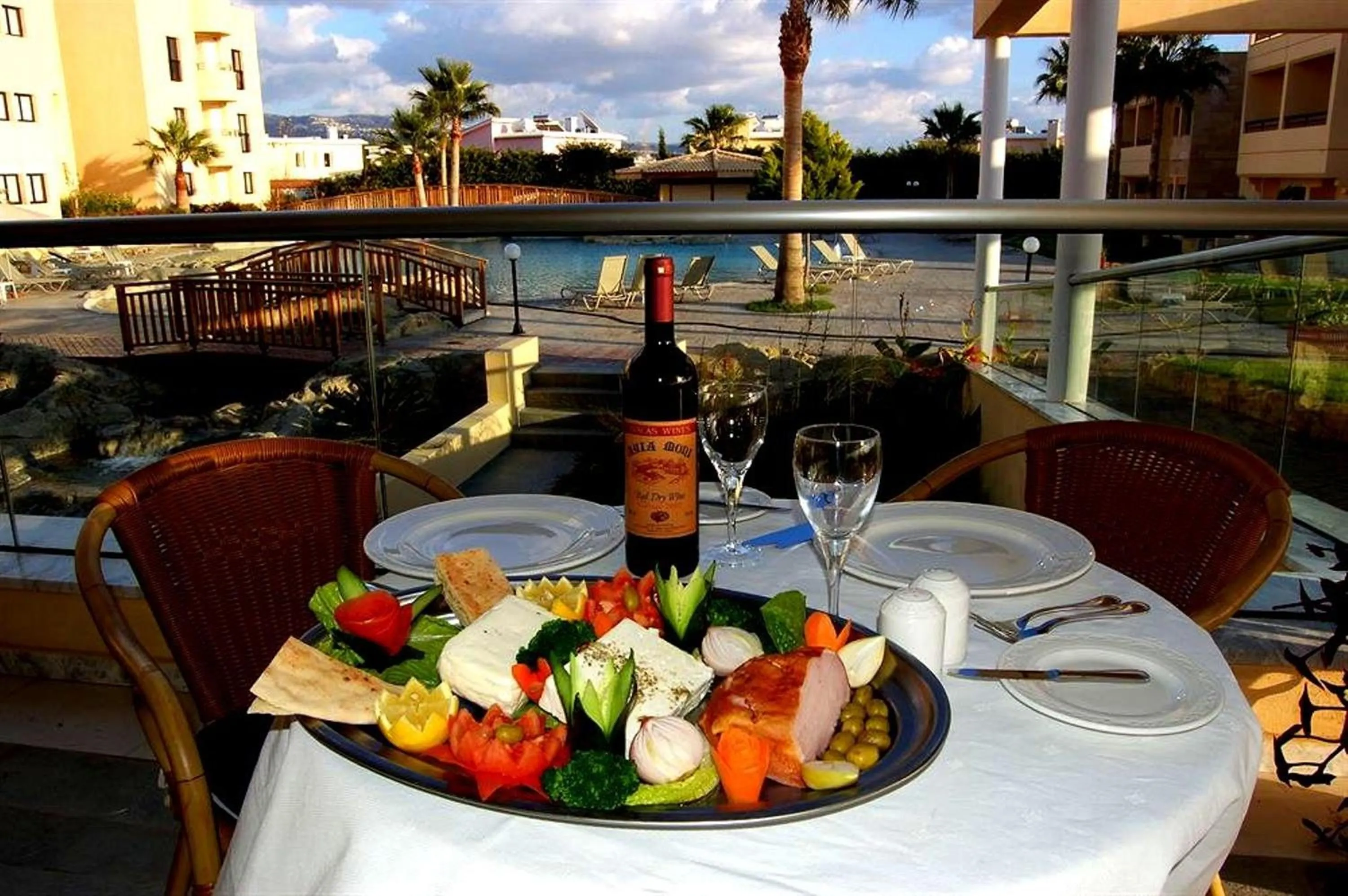 Food in Panareti Coral Bay Villas