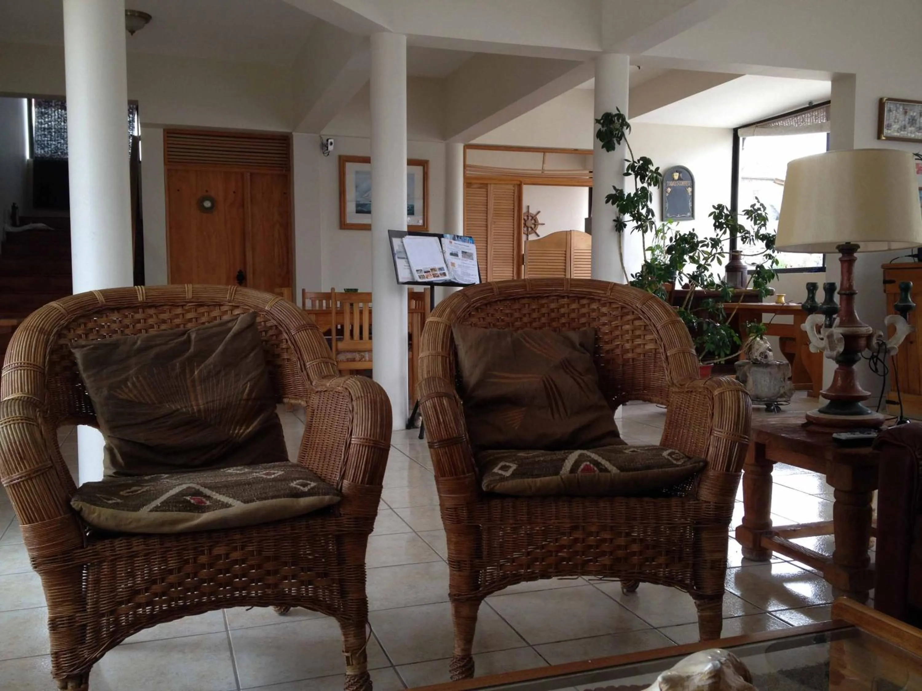 Lobby or reception in Hotel Blanco Encalada