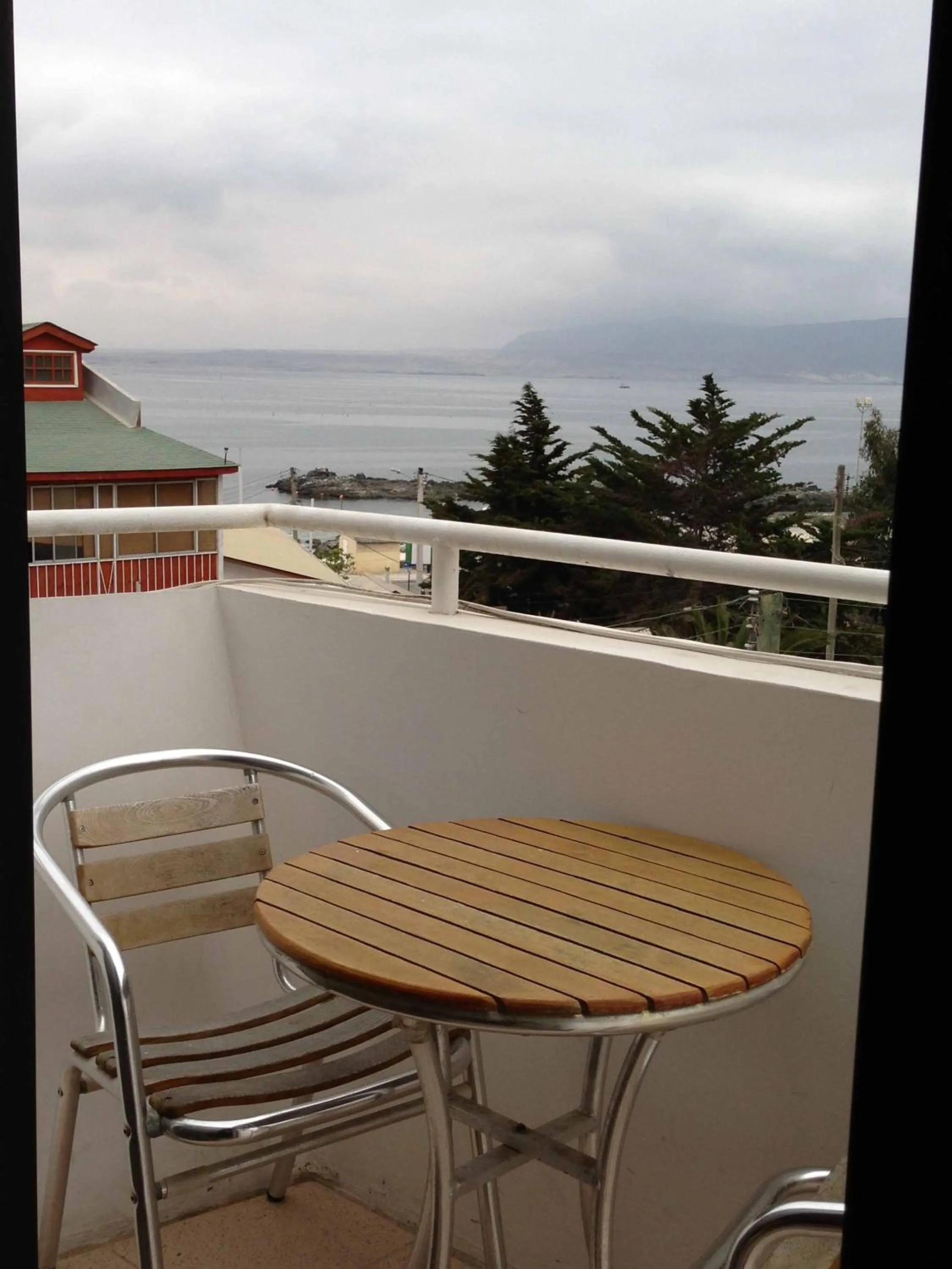 Balcony/Terrace in Hotel Blanco Encalada