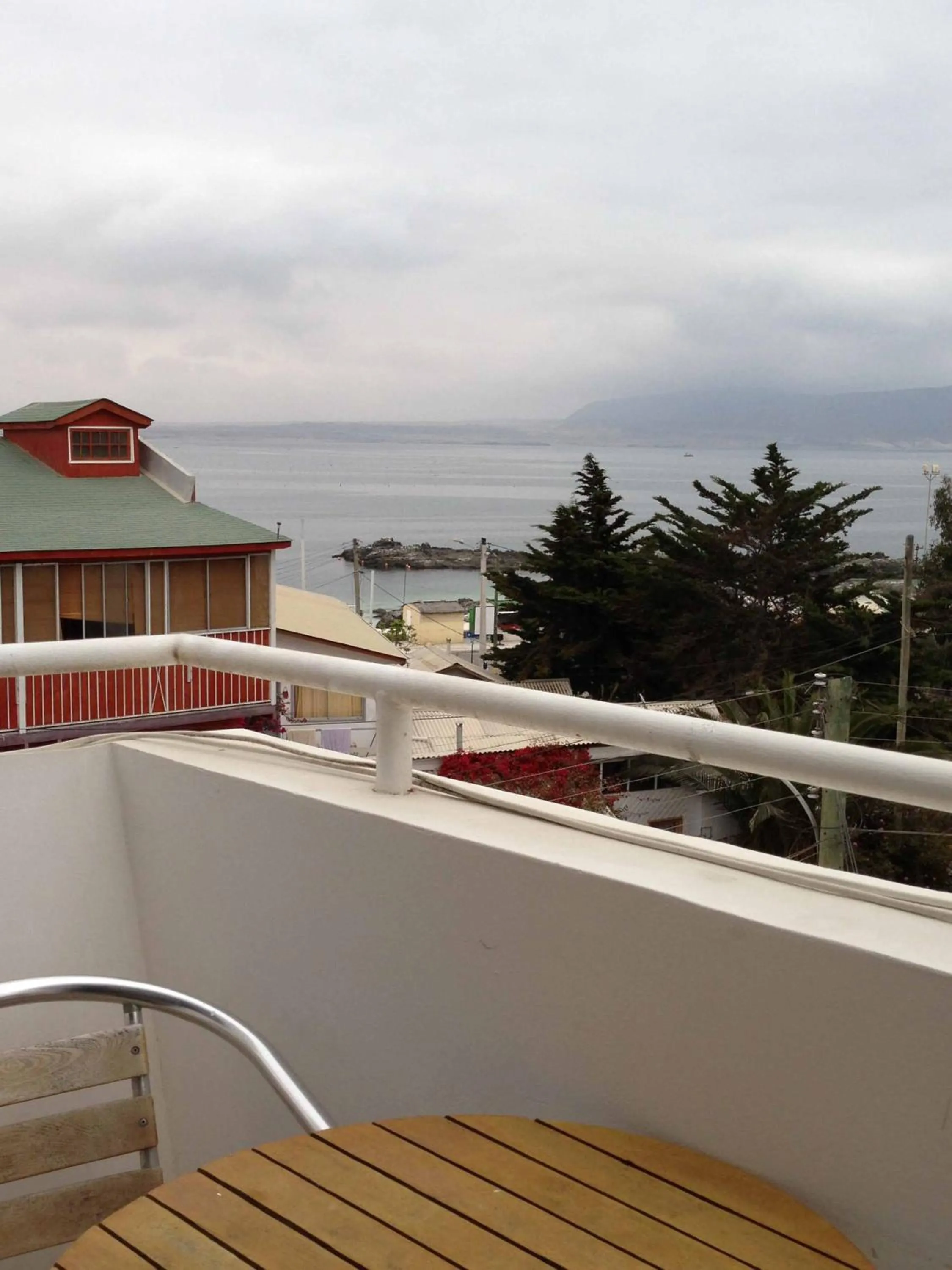Balcony/Terrace in Hotel Blanco Encalada
