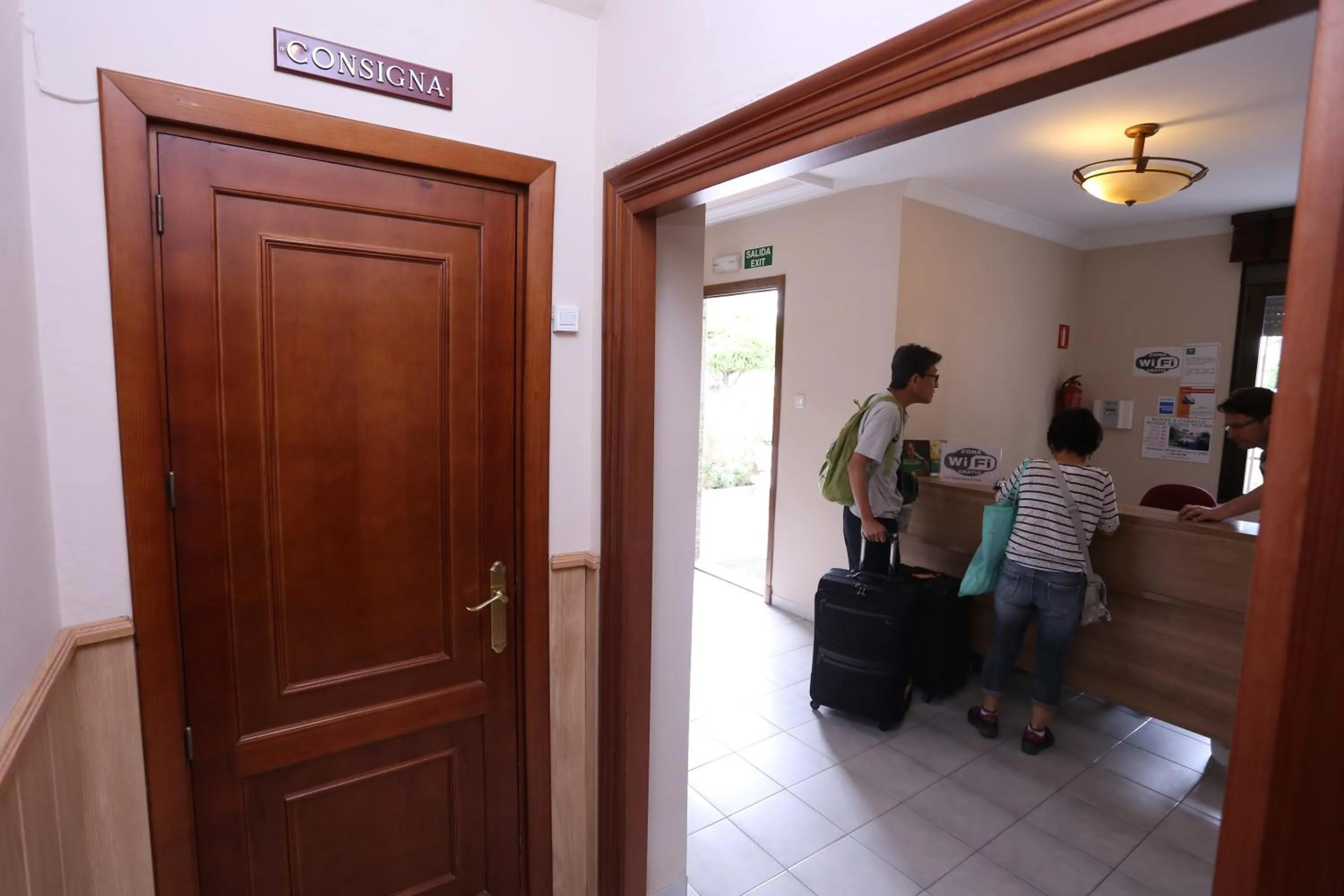 Lobby or reception in Hotel Andalucia
