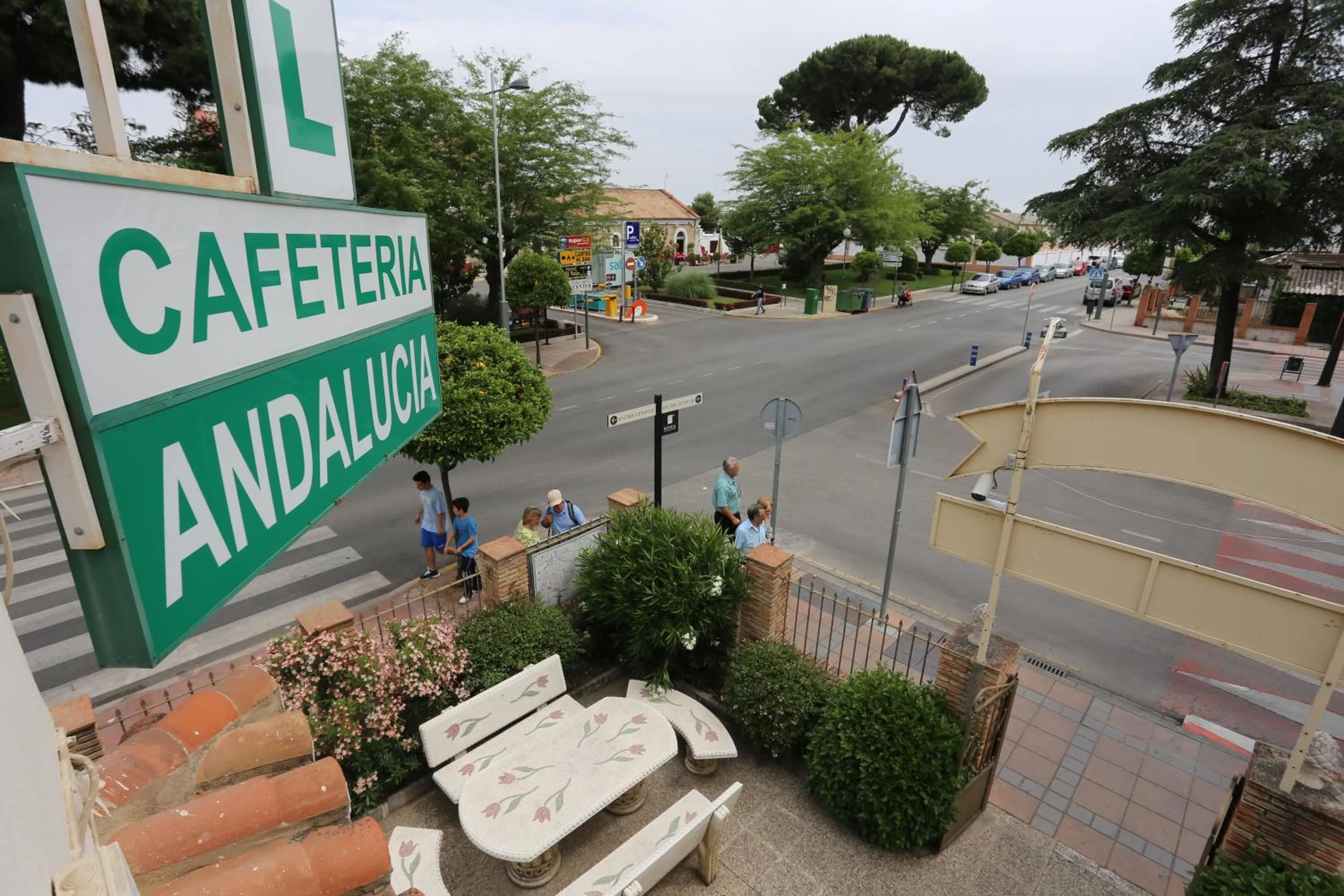 Landmark view in Hotel Andalucia