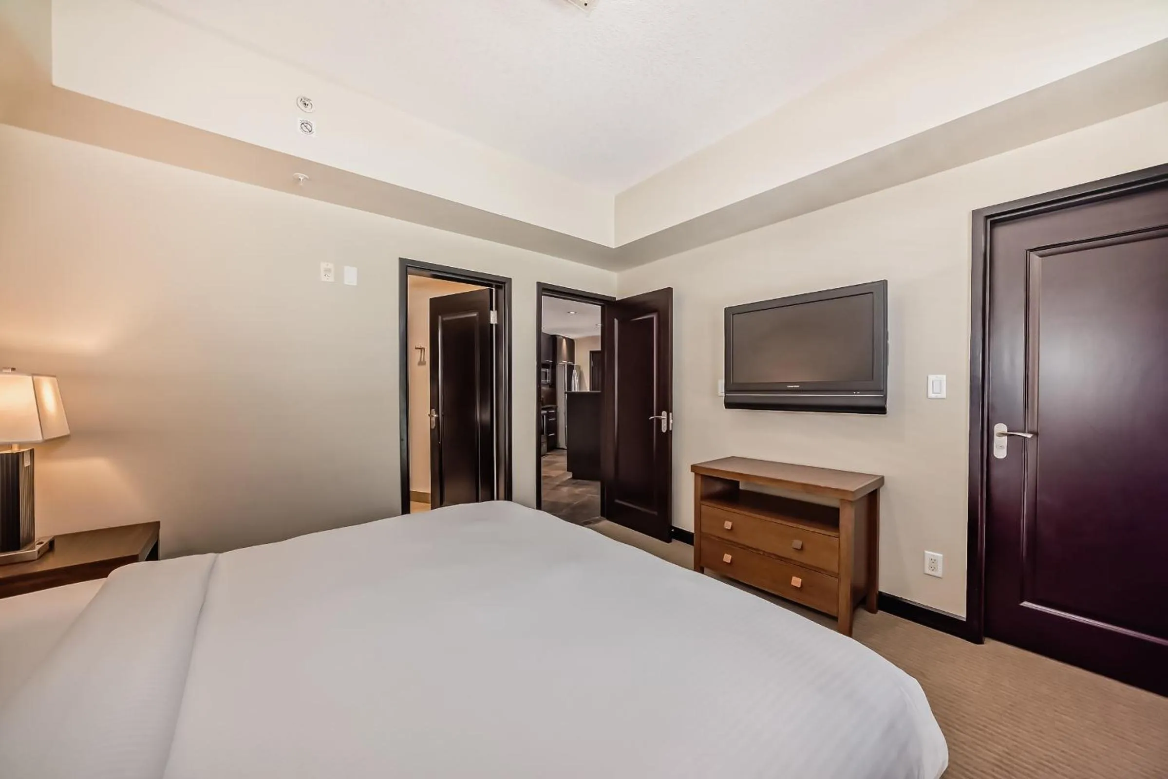 Bed in Copper Point Resort