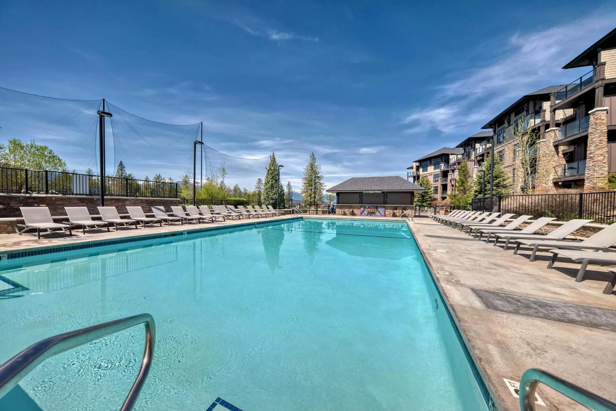 Pool view in Copper Point Resort